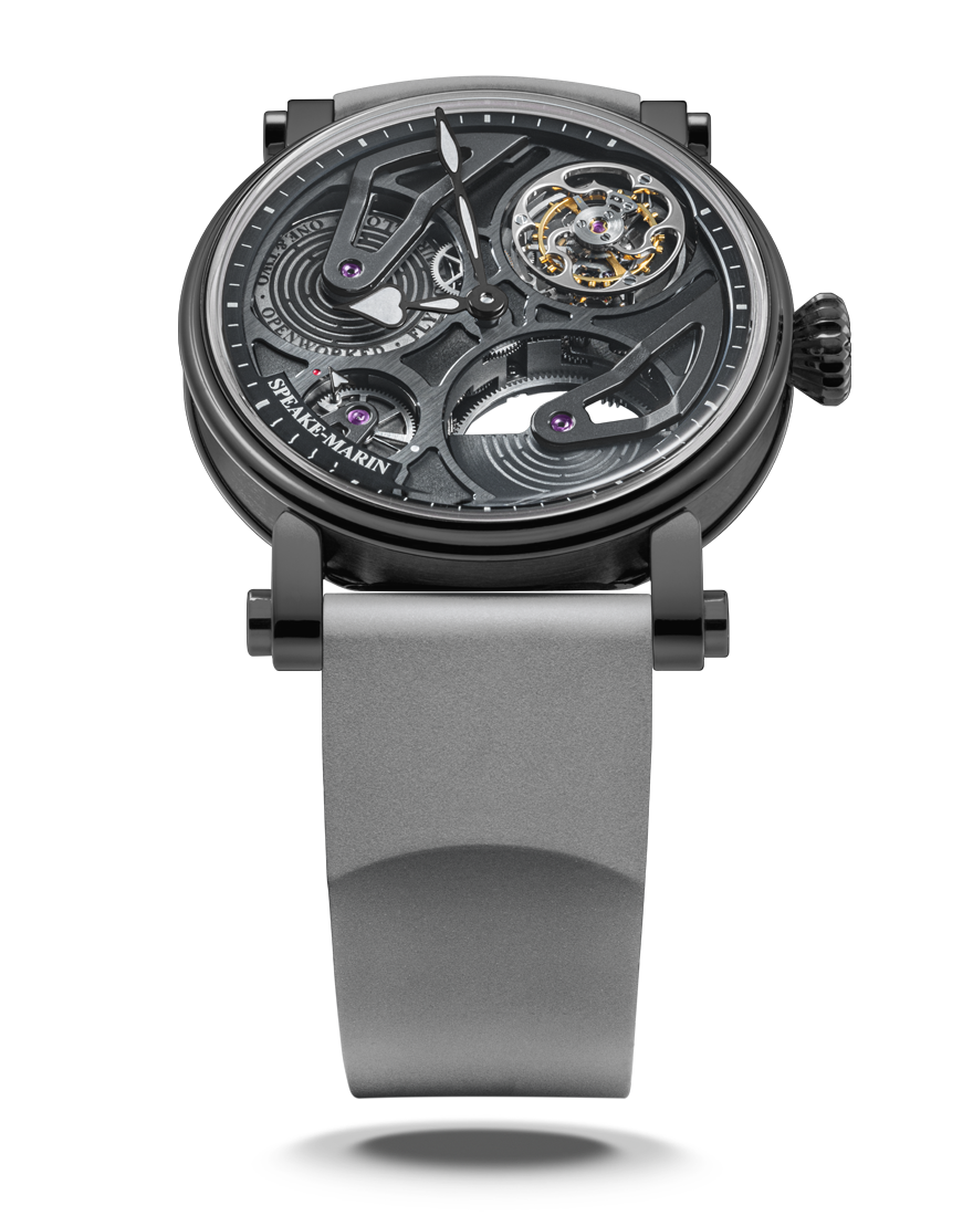 Speake-Marin OPENWORKED TOURBILLON Black DLC