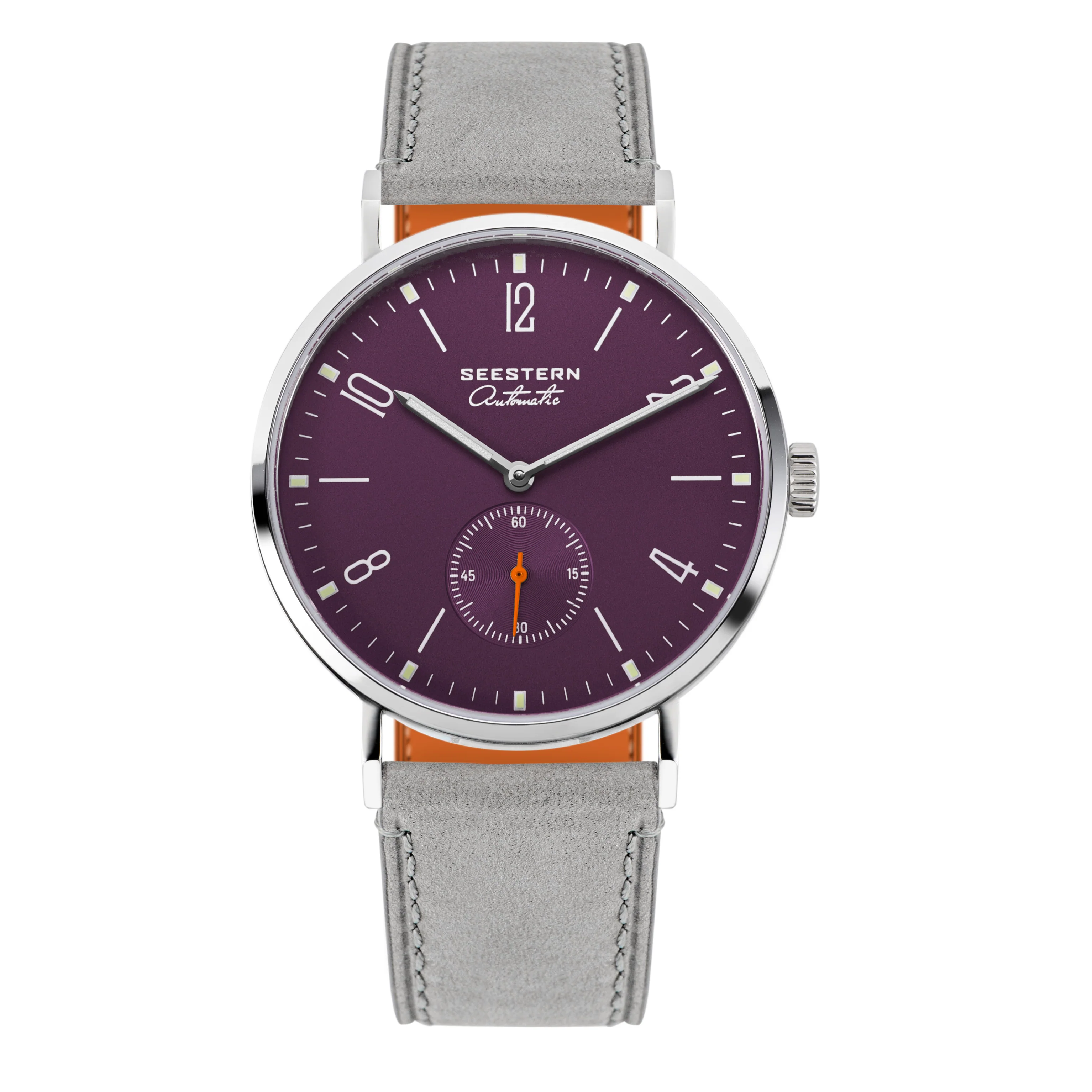Sugess Seestern Automatic S382 38mm Purple Dial Classic Automatic Watch