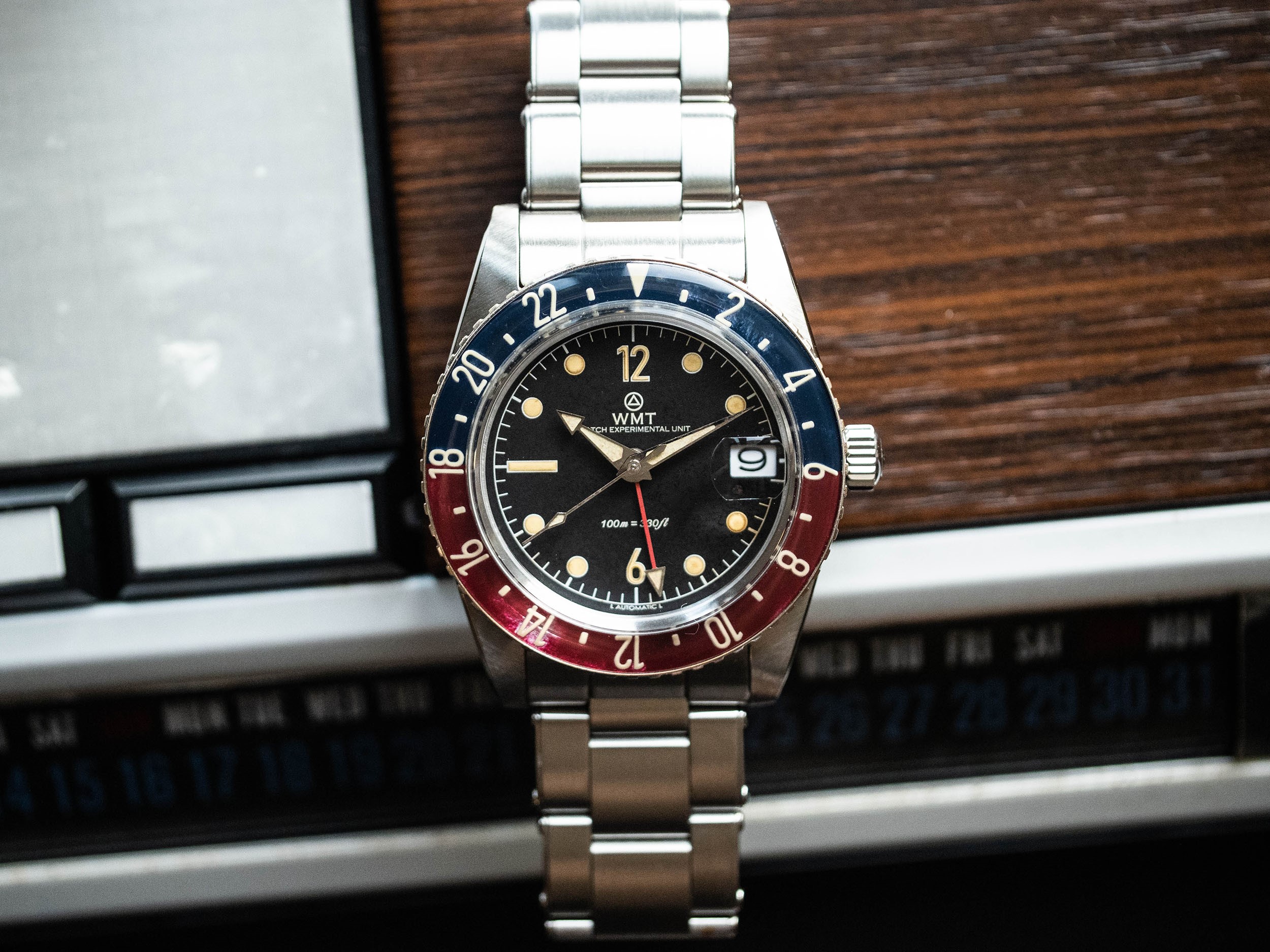 WMT Watches Panton MK II – Black Dial / Aged Edition