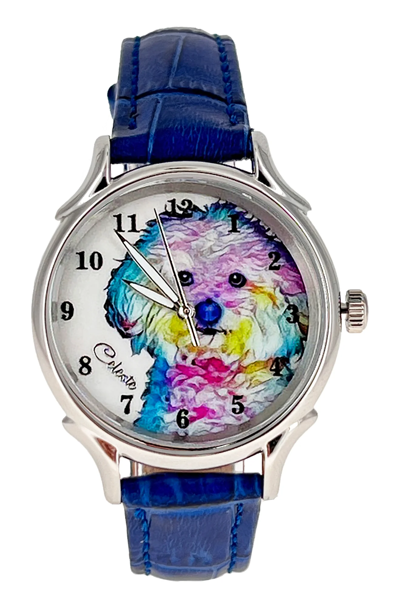 Celeste Watch Company Bichon Frise Dog Breed Watch