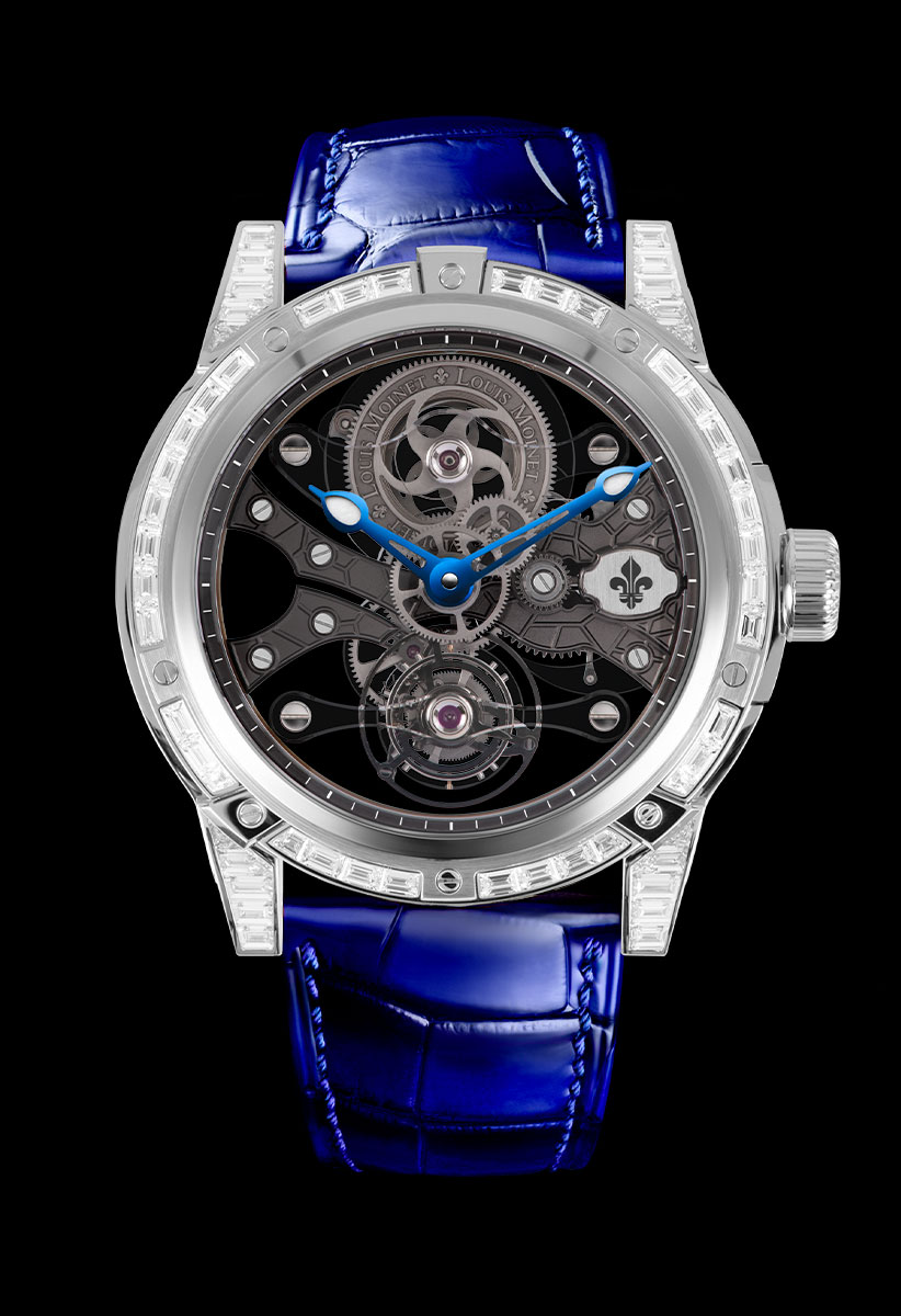 Louis Moinet Sapphire Tourbillon LM-67.75.10D