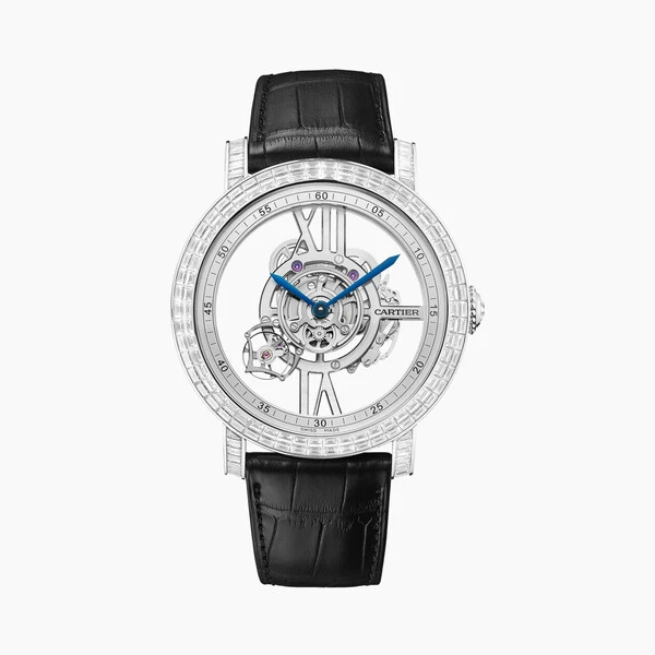 Cartier Часы Rotonde de Cartier Astrotourbillon, скелетон