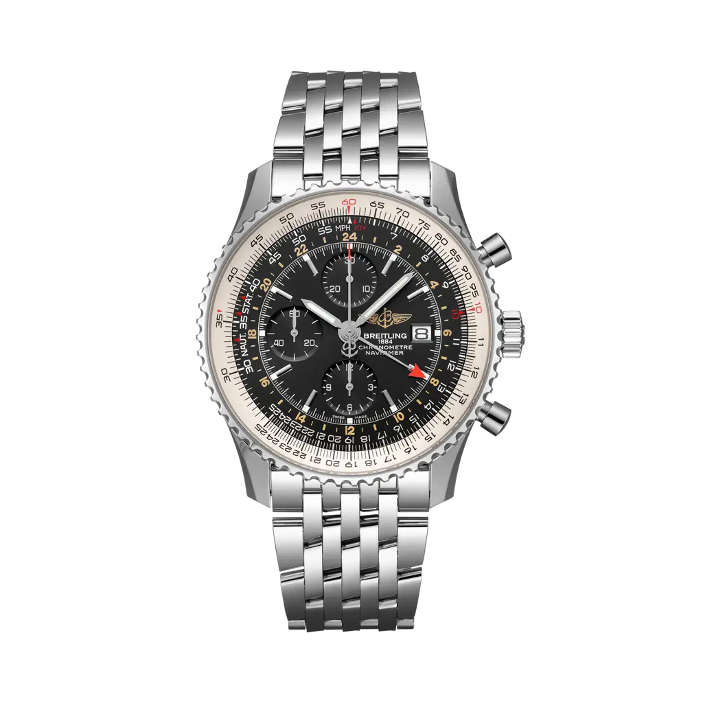 Breitling Navitimer Chronograph GMT 46