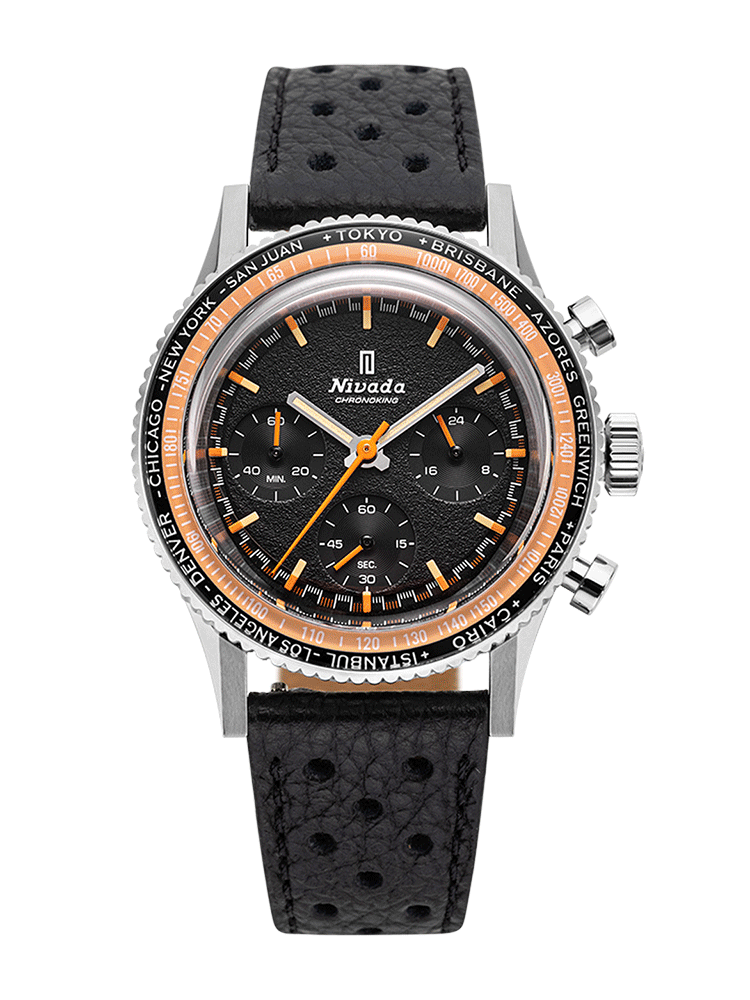 Nivada Grenchen CHRONOKING MECAQUARTZ - INTER.BEZEL