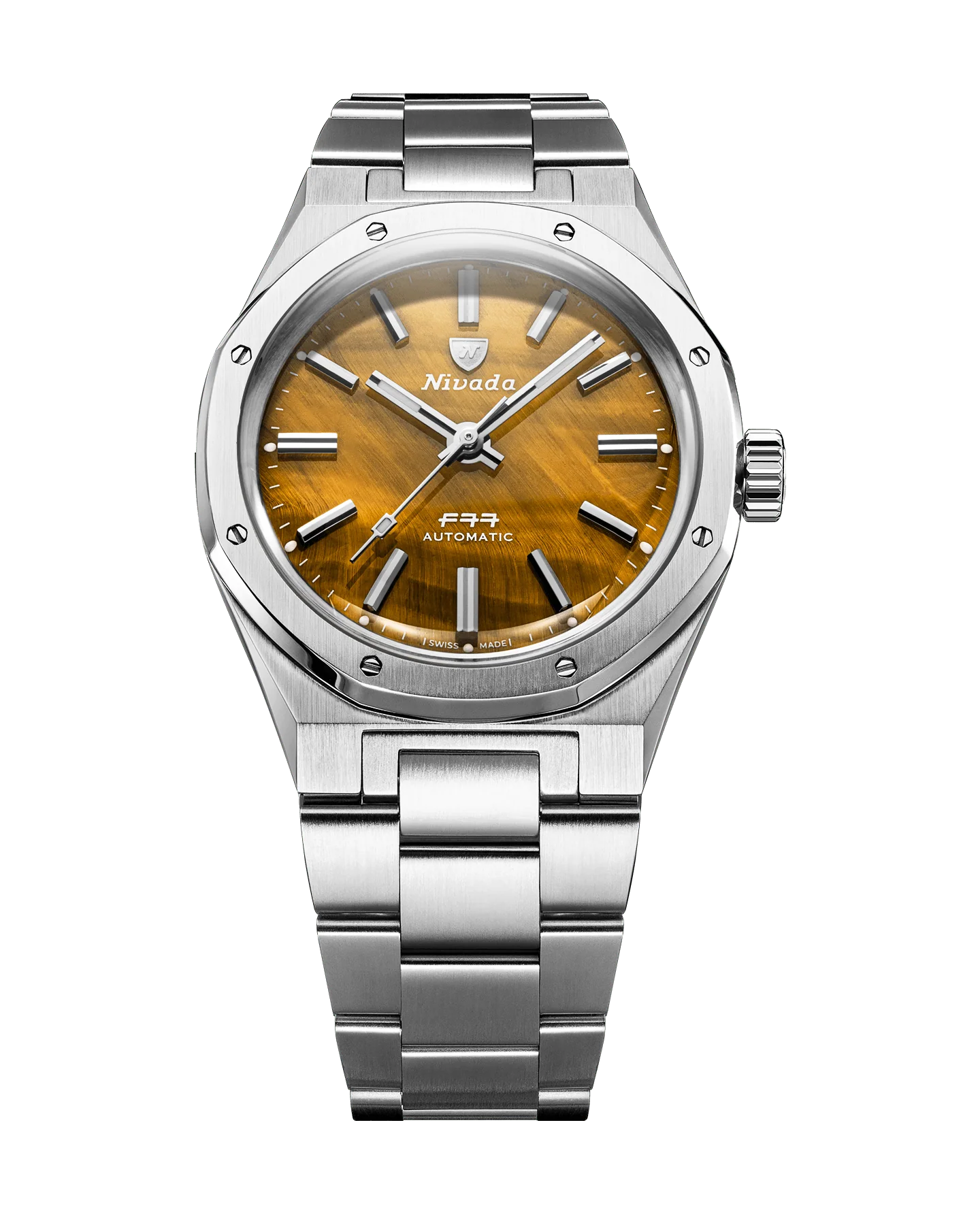 Nivada Grenchen F77 SST TIGER EYE MK1 - 37MM