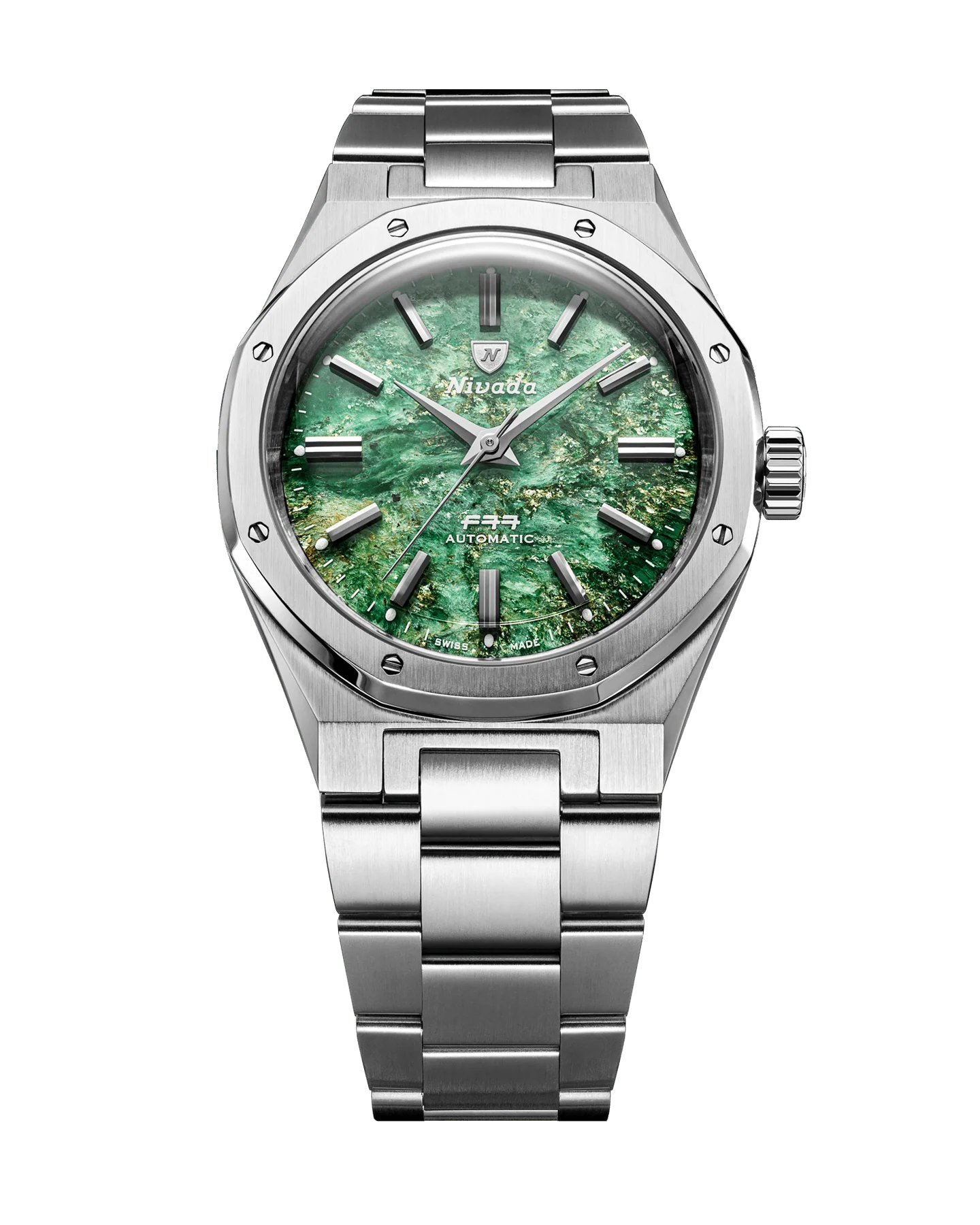 Nivada Grenchen F77 SST GREEN AVENTURINE MK2 - 38MM