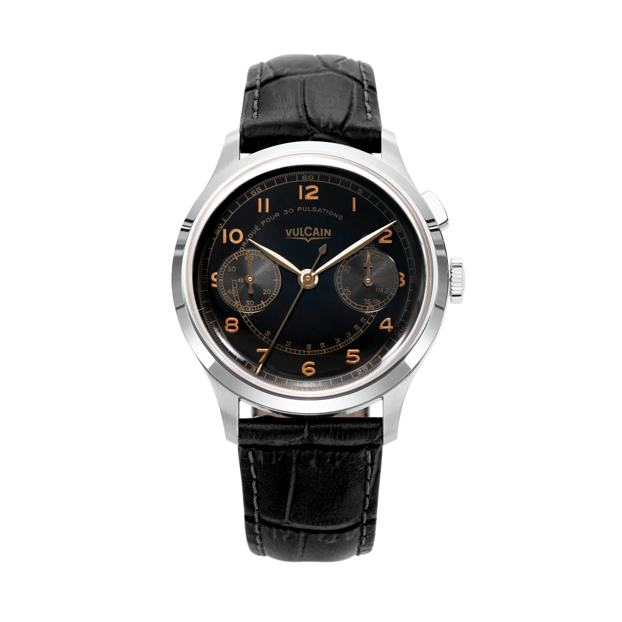 Vulcain Monopusher Heritage - Black