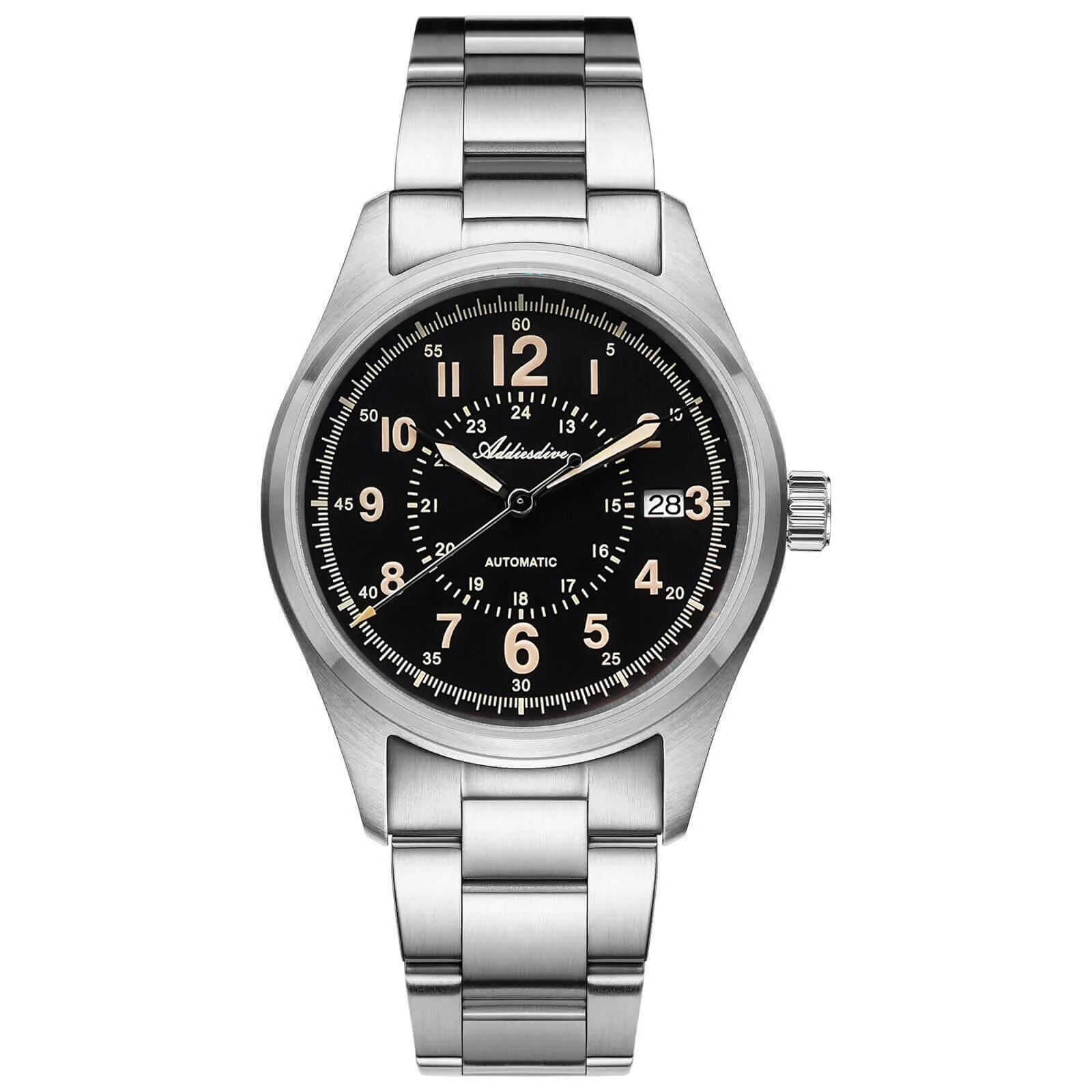 Addiesdive ADDIESDIVE 39mm Sapphire Crystal Automatic Watch Field Watch AD2074