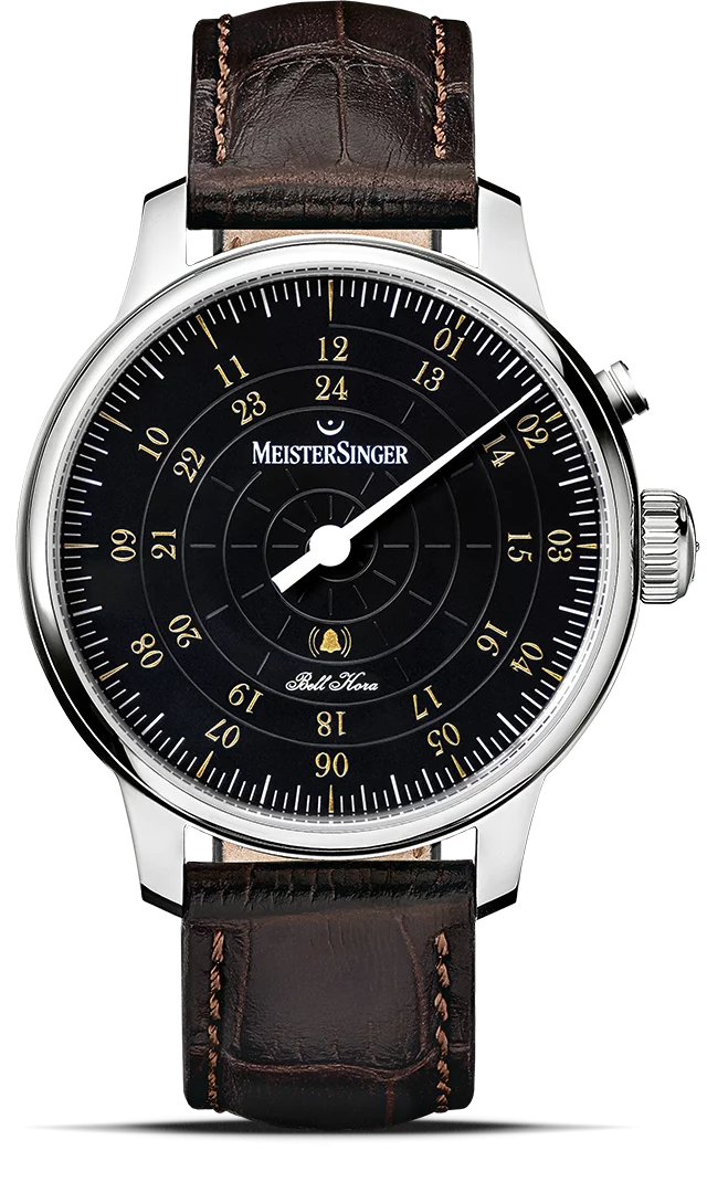 MeisterSinger Bell Hora – Schwarz mit Gold