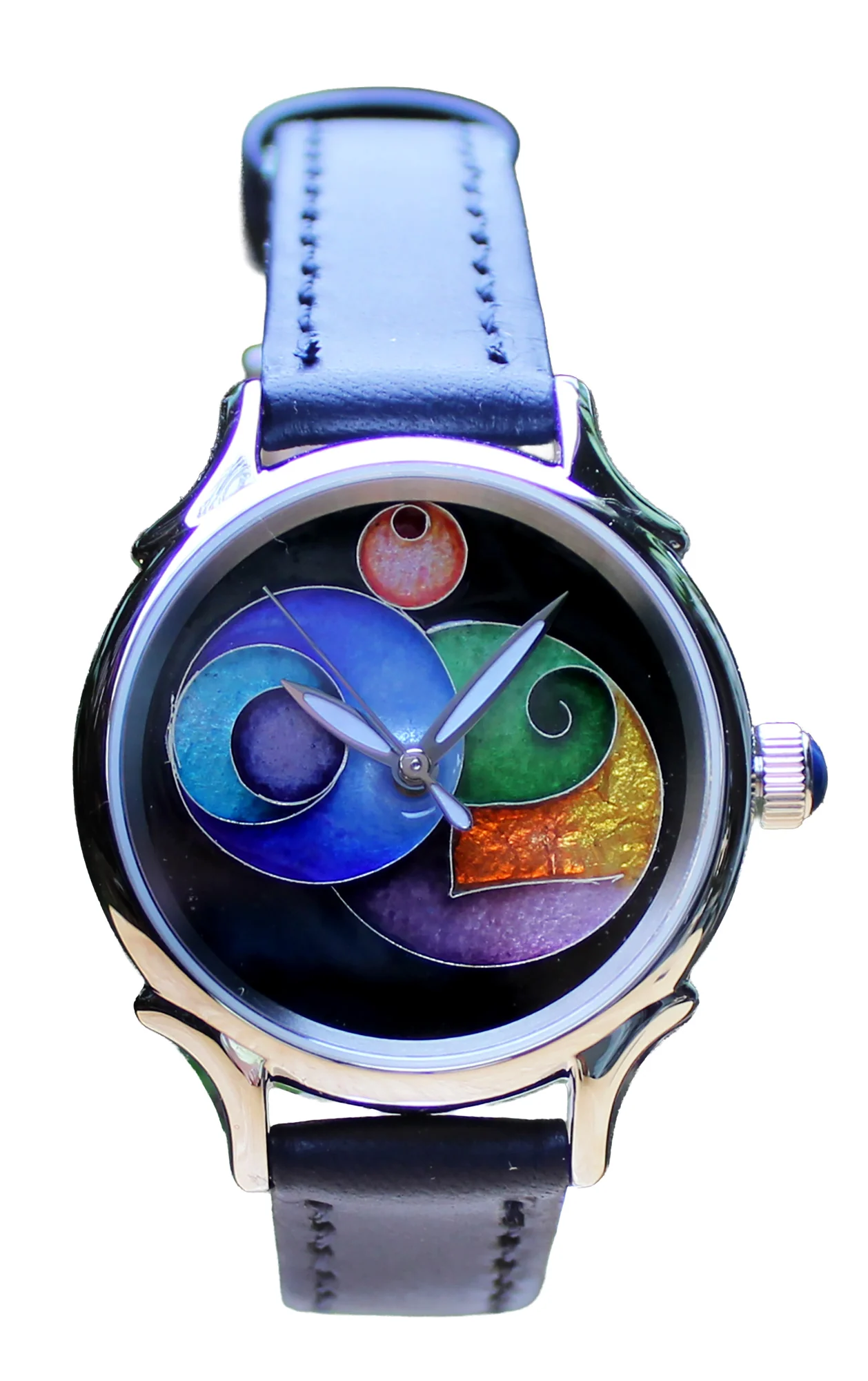 Celeste Watch Company Cloisonné 32mm In A Galaxy Far, Far Away by Terri Hickey