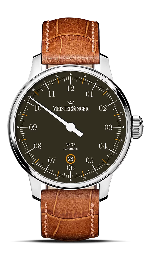 MeisterSinger №03 – 40mm – Schwarz