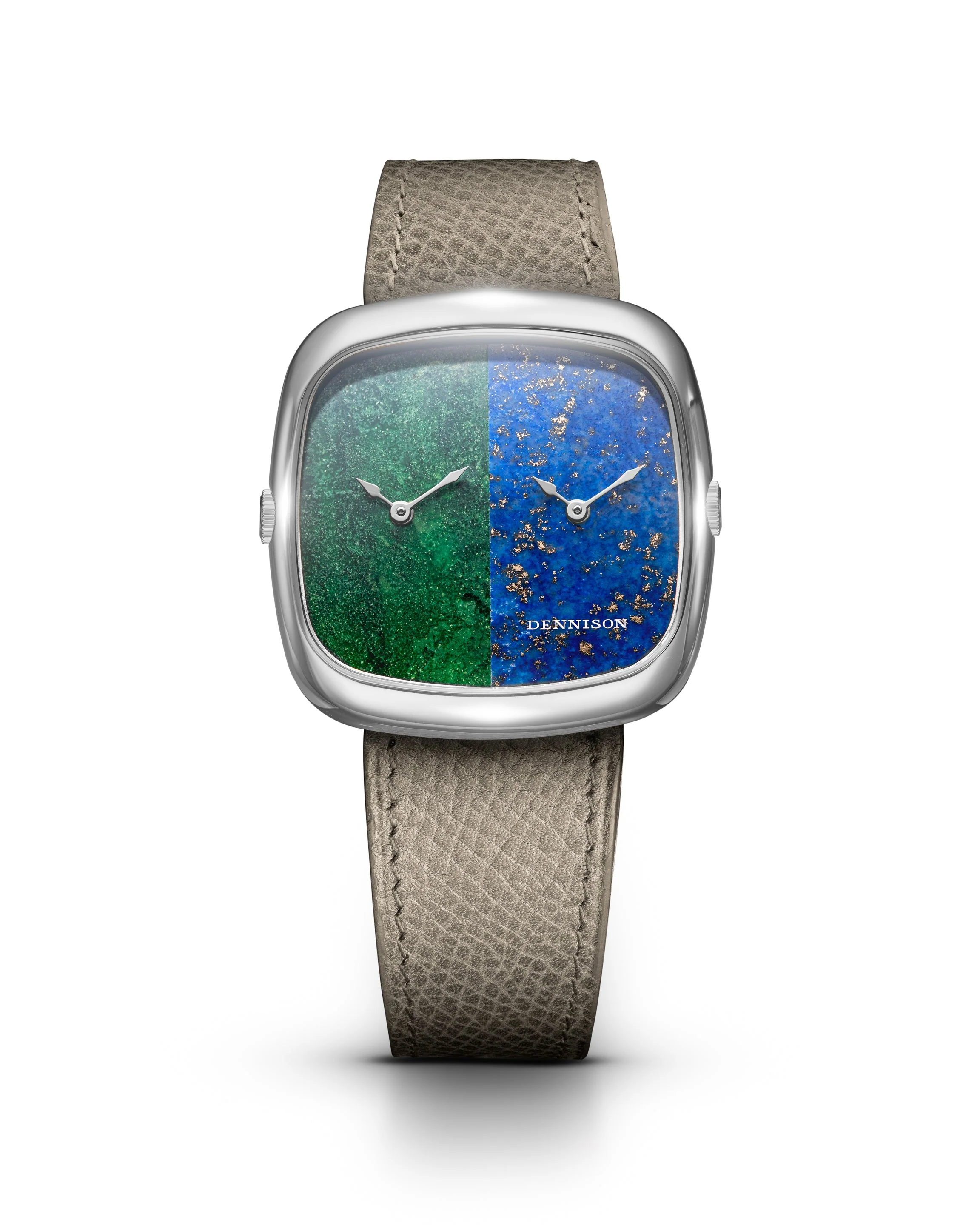 Dennison Bloodstone & Lapis In Steel