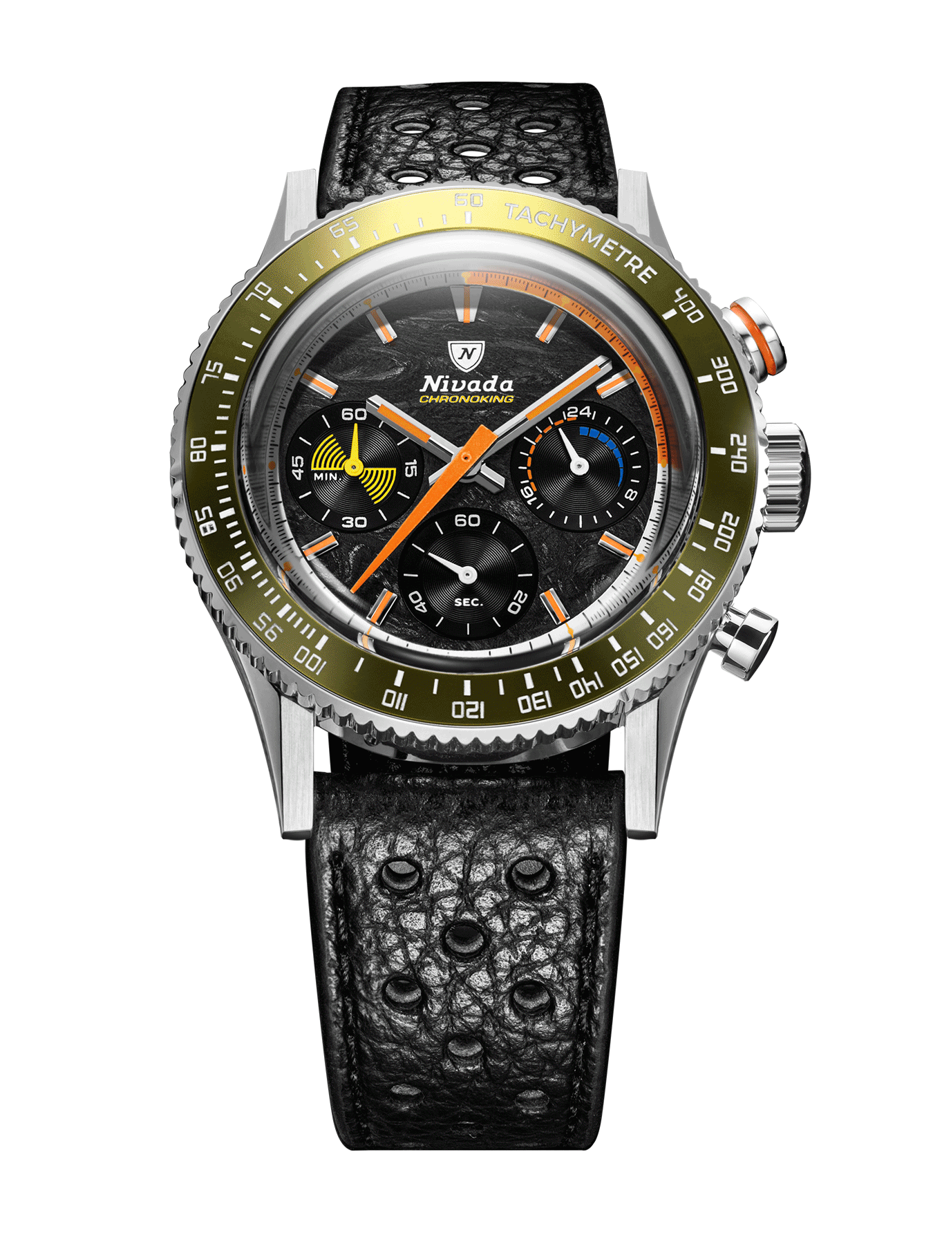 Nivada Grenchen CHRONOKING MECAQUARTZ RACING CARBON