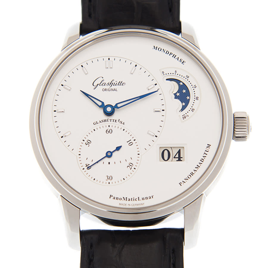 Glashütte Original Pano Reserve White Lunar (Automatic)