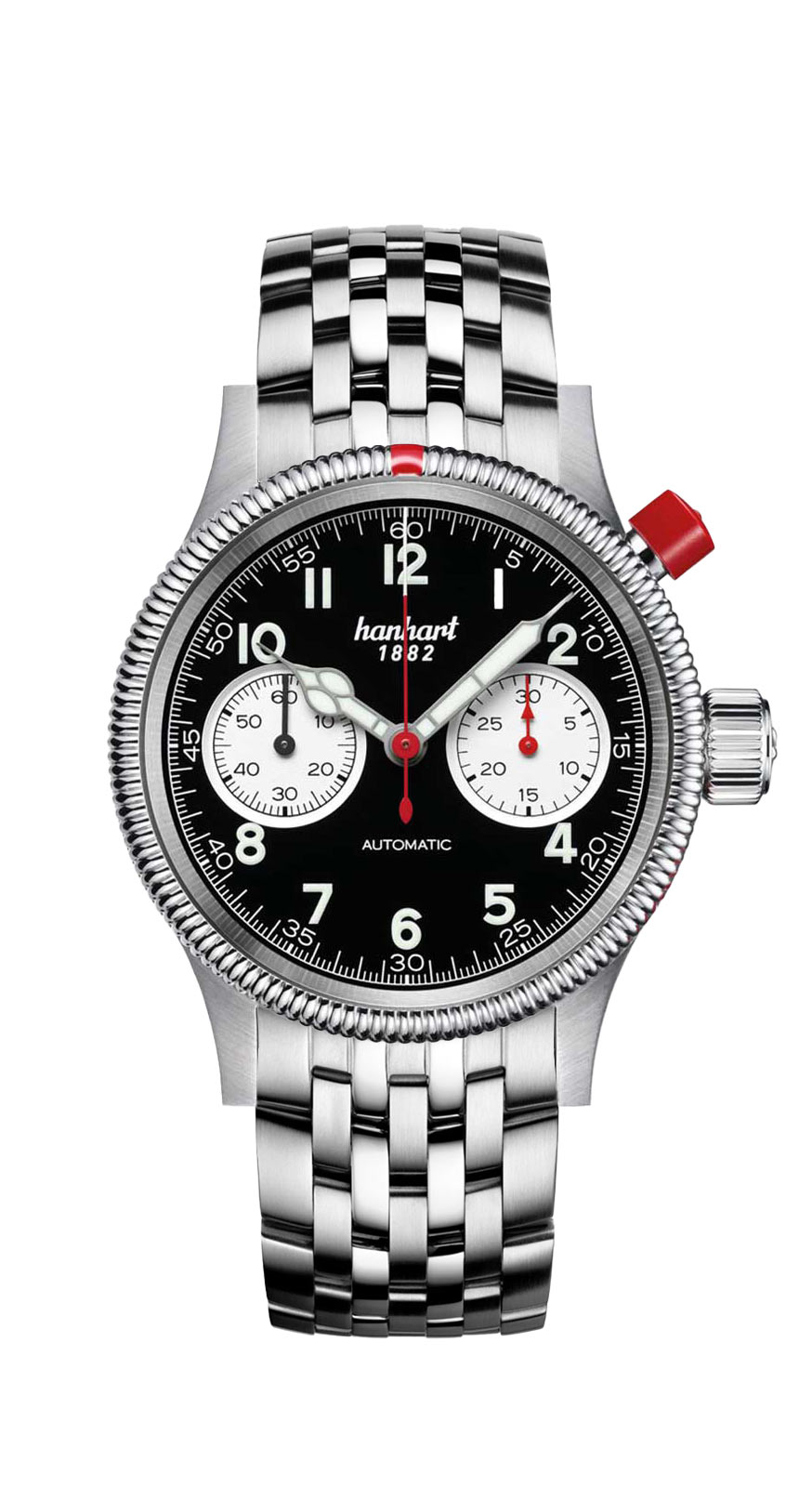 Hanhart PIONEER Mk I Reverse Panda, 40 mm
