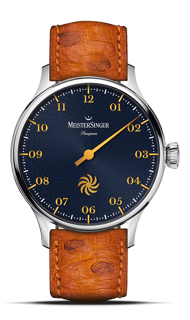 MeisterSinger Pangaea Day Date Steel Blue