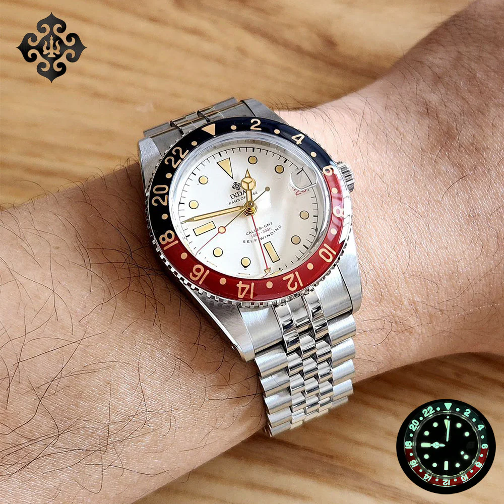 IXDAO IPOSE IX&DAO 2024 New NH34 GMT Men's Mechanical Watches Fans of 6542