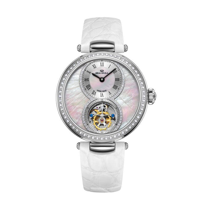 Sea-Gull Artisan Heritage Series Lady's Eccentric Tourbillon Watch 38.5mm
