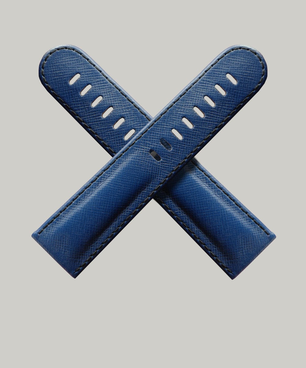 Schofield Watch Company Blue Saffiano