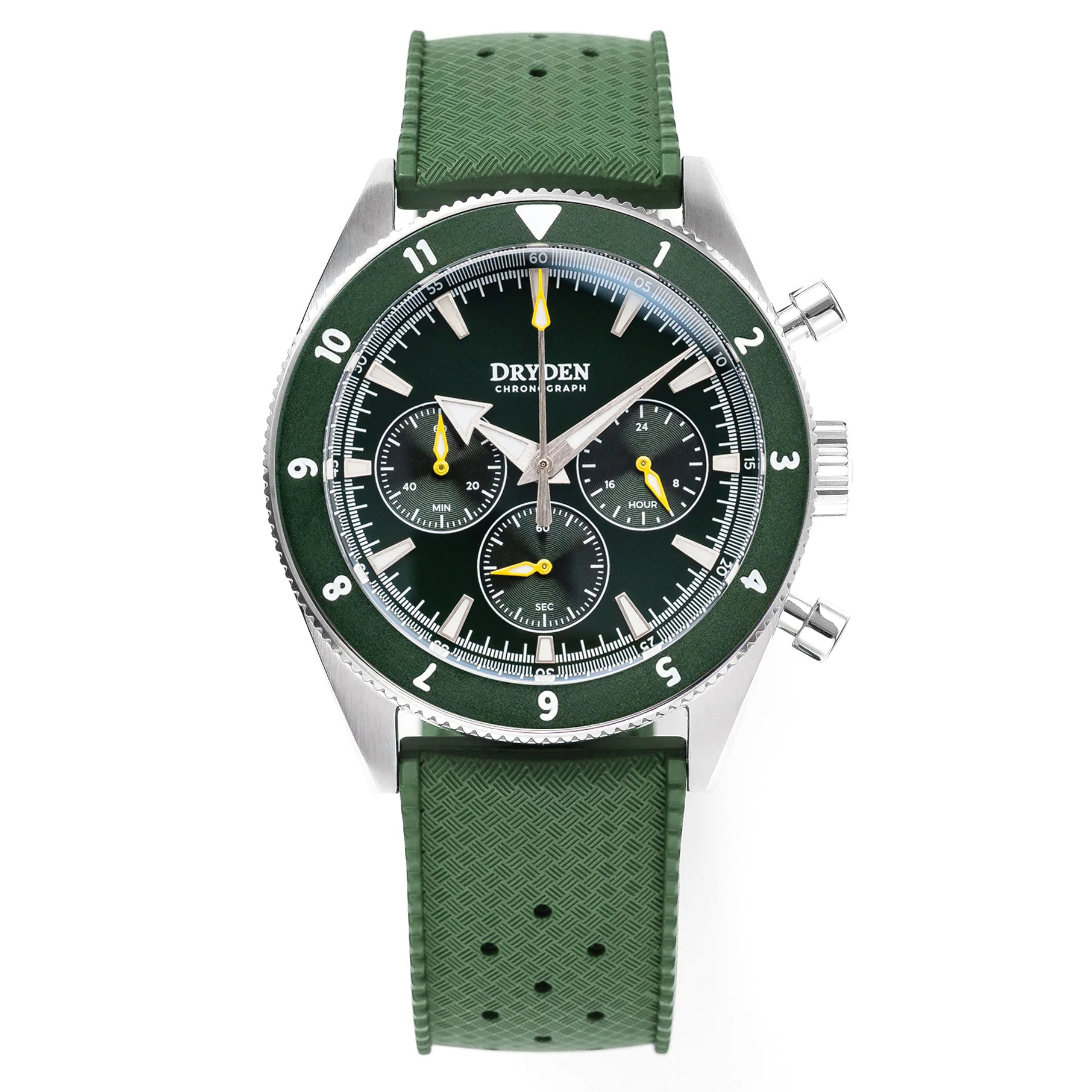 Dryden Watch Company Dryden Chrono Diver Series 1 - Forest Green