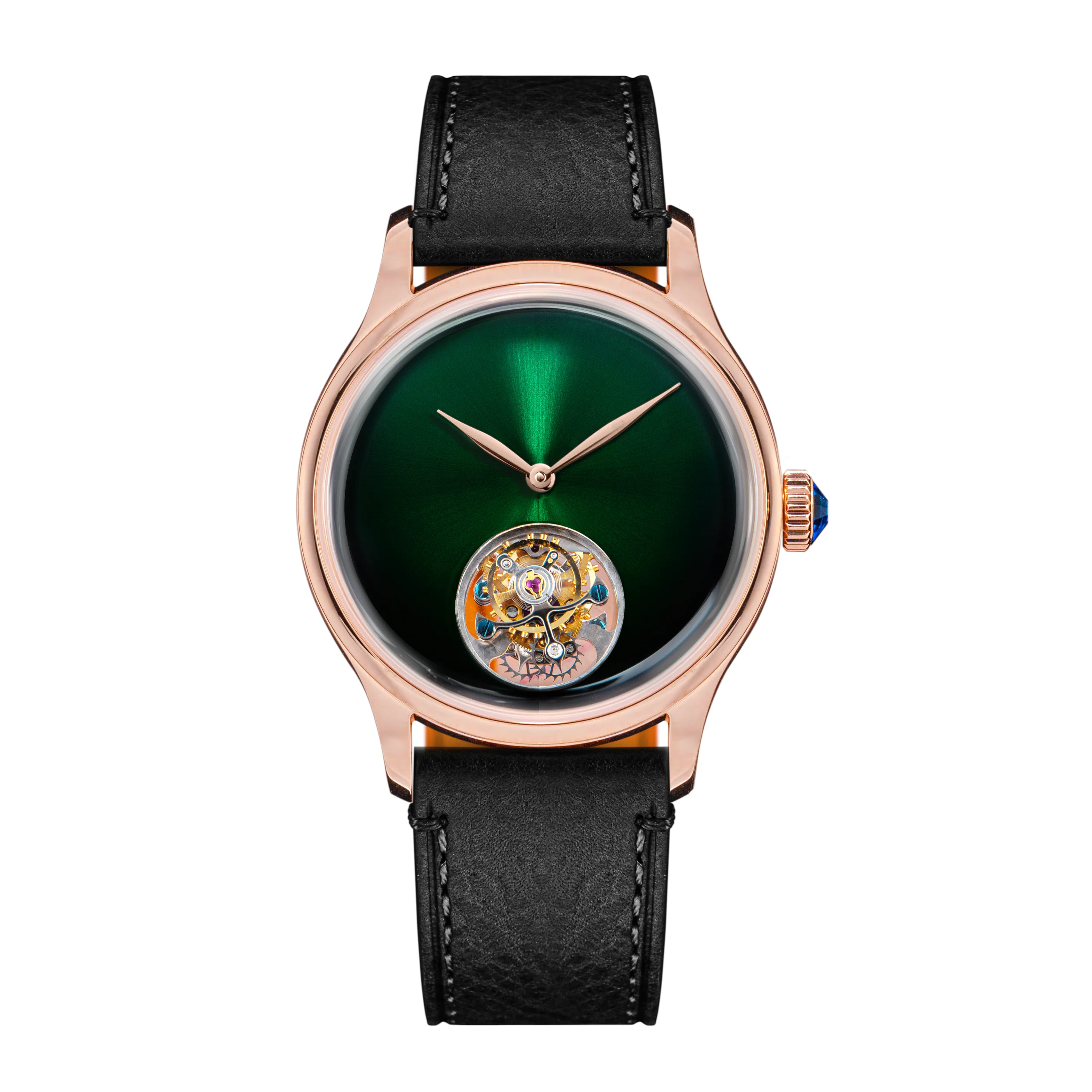 Sugess Tourbillon Master S454 Rose Gold Green Dial