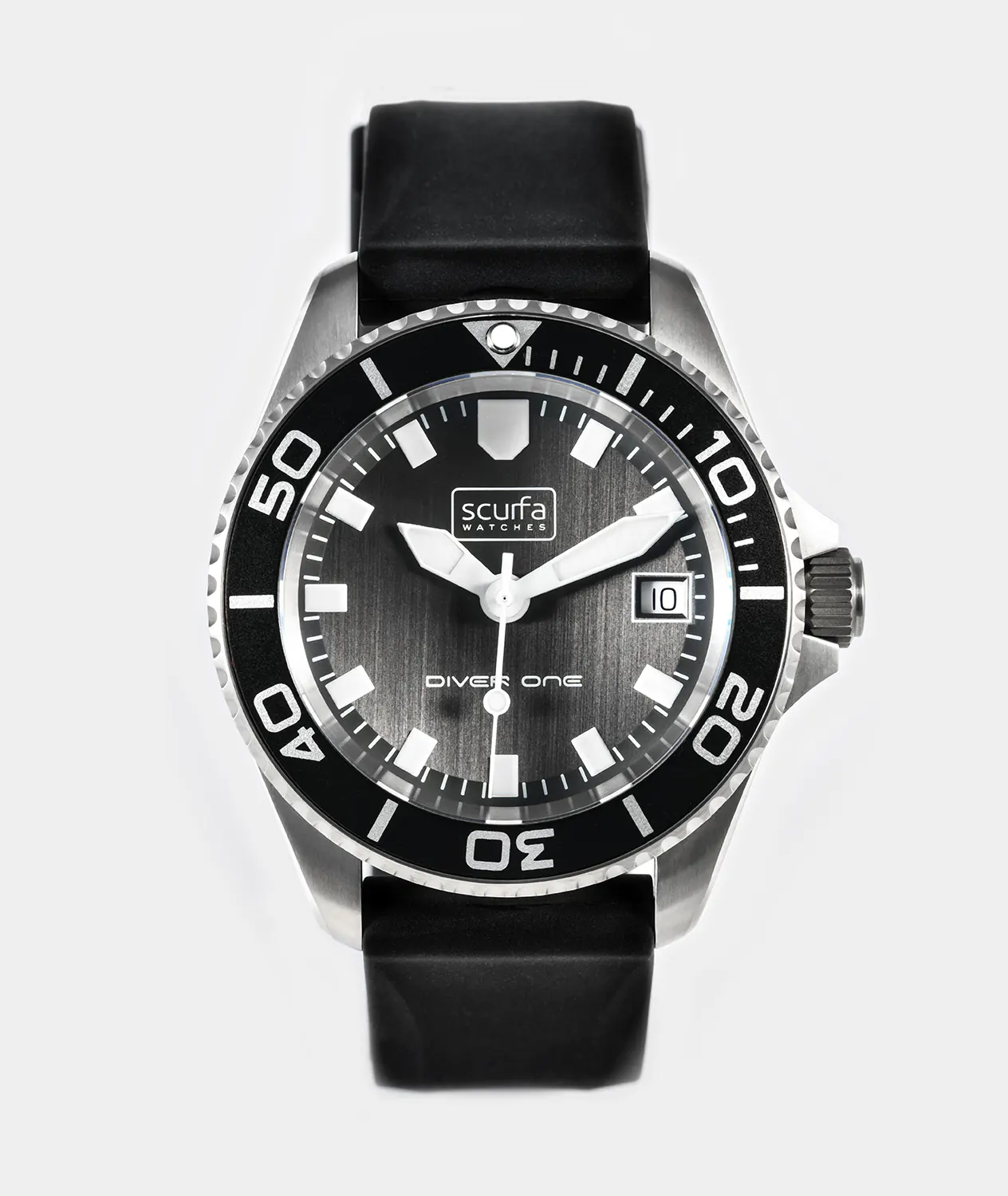 Scurfa Diver One D1-500 Titanium Proto Dial Black