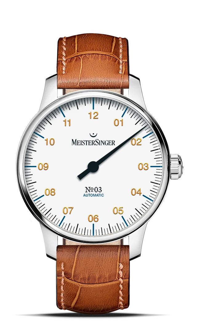 MeisterSinger №03 38mm – Weiß