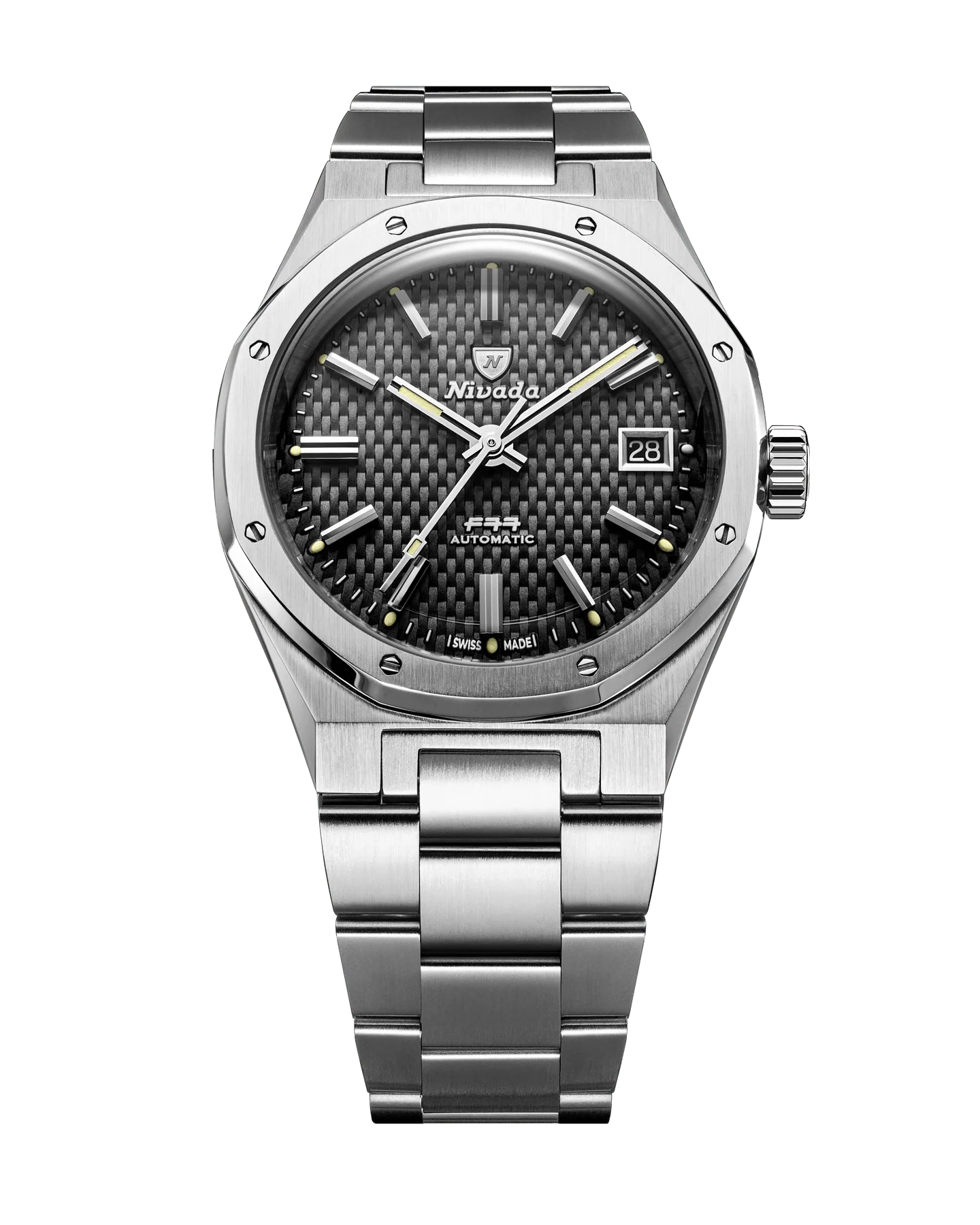 Nivada Grenchen F77 SST BLACK MK1 - 37MM