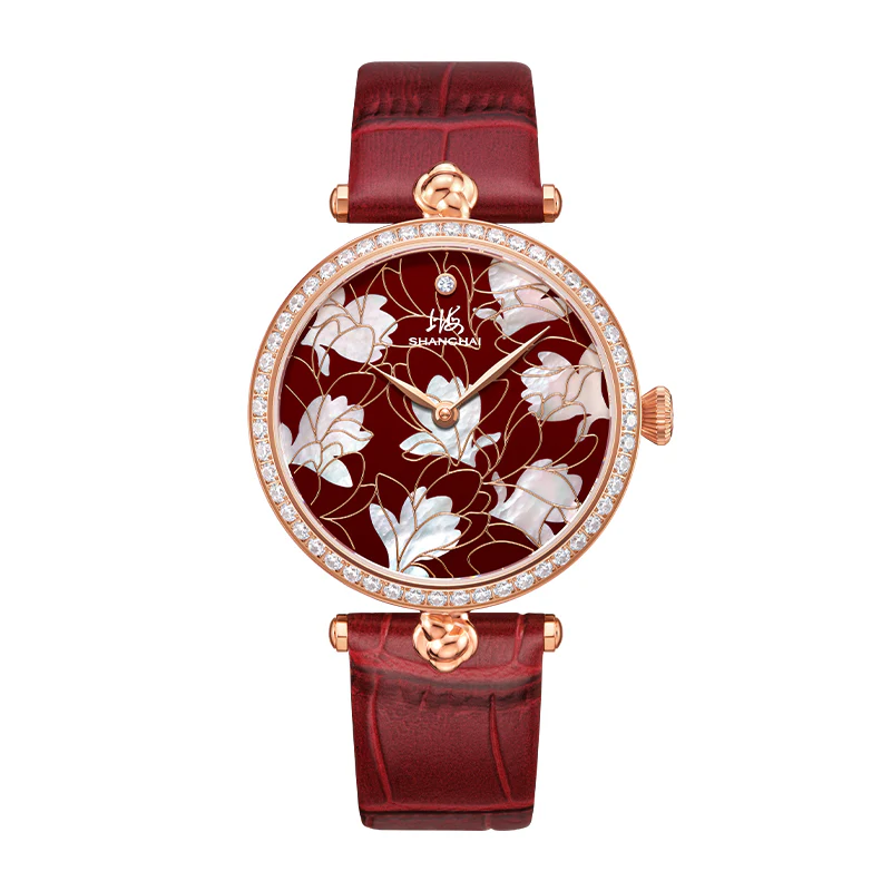 Shanghai Watch Shanghai Magnolia 36mm Watch - In Blossom Golden