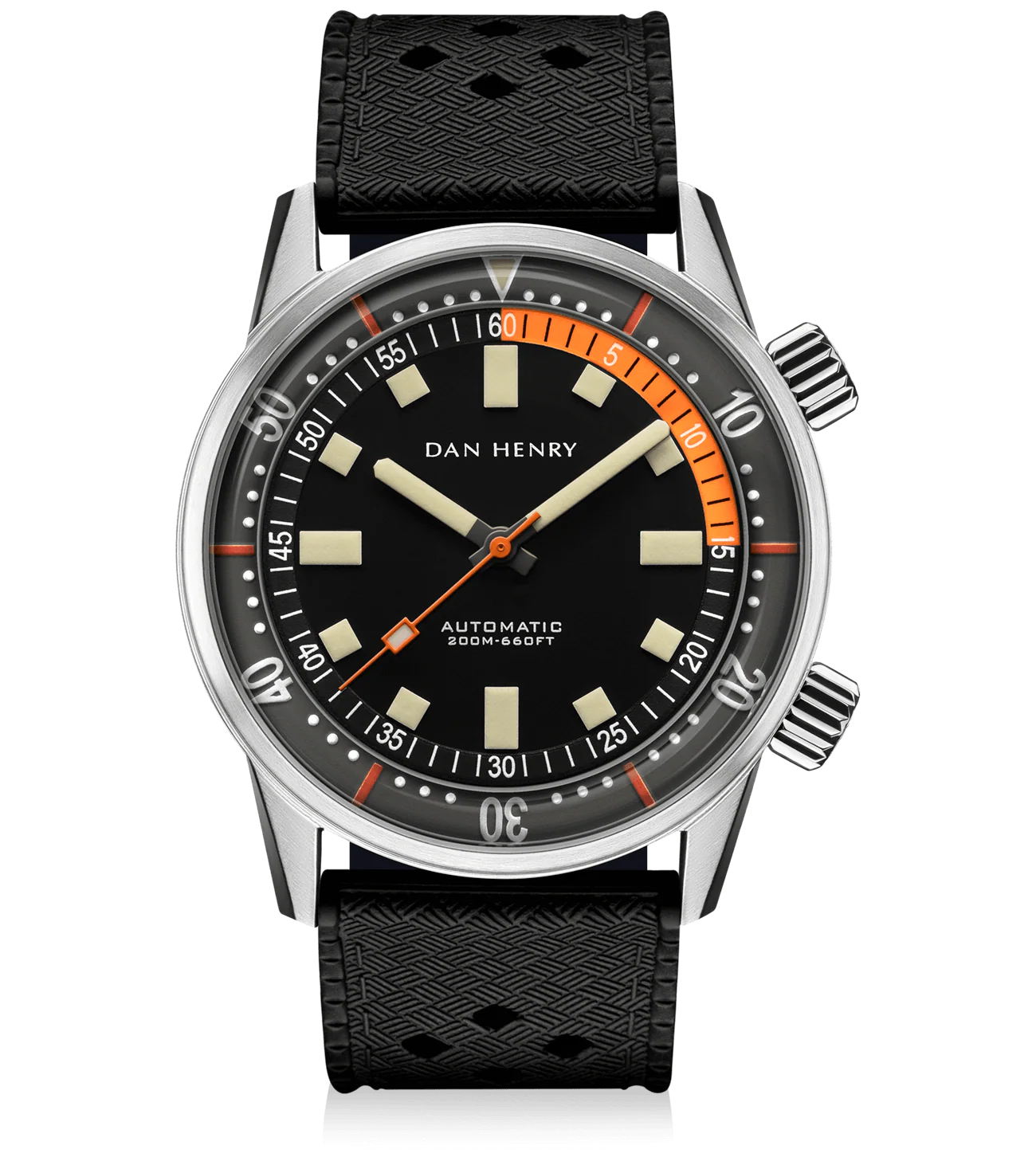 Dan Henry 1970 Automatic Diver Orange