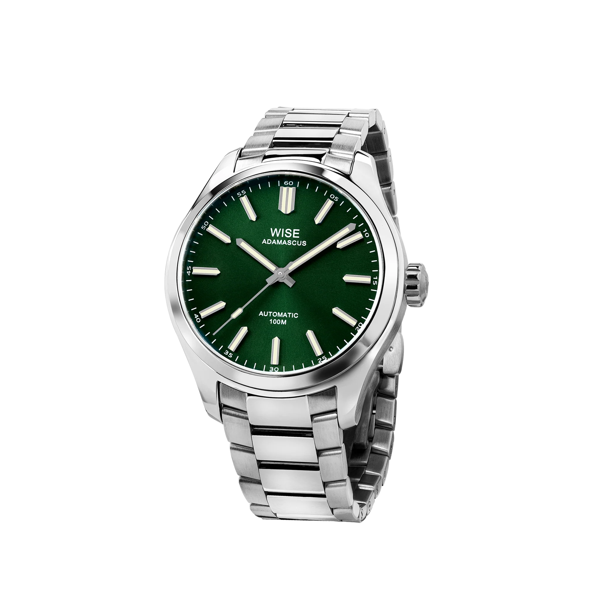 WISE ADAMASCUS AD941 Stainless 904L (39, 41 mm.)