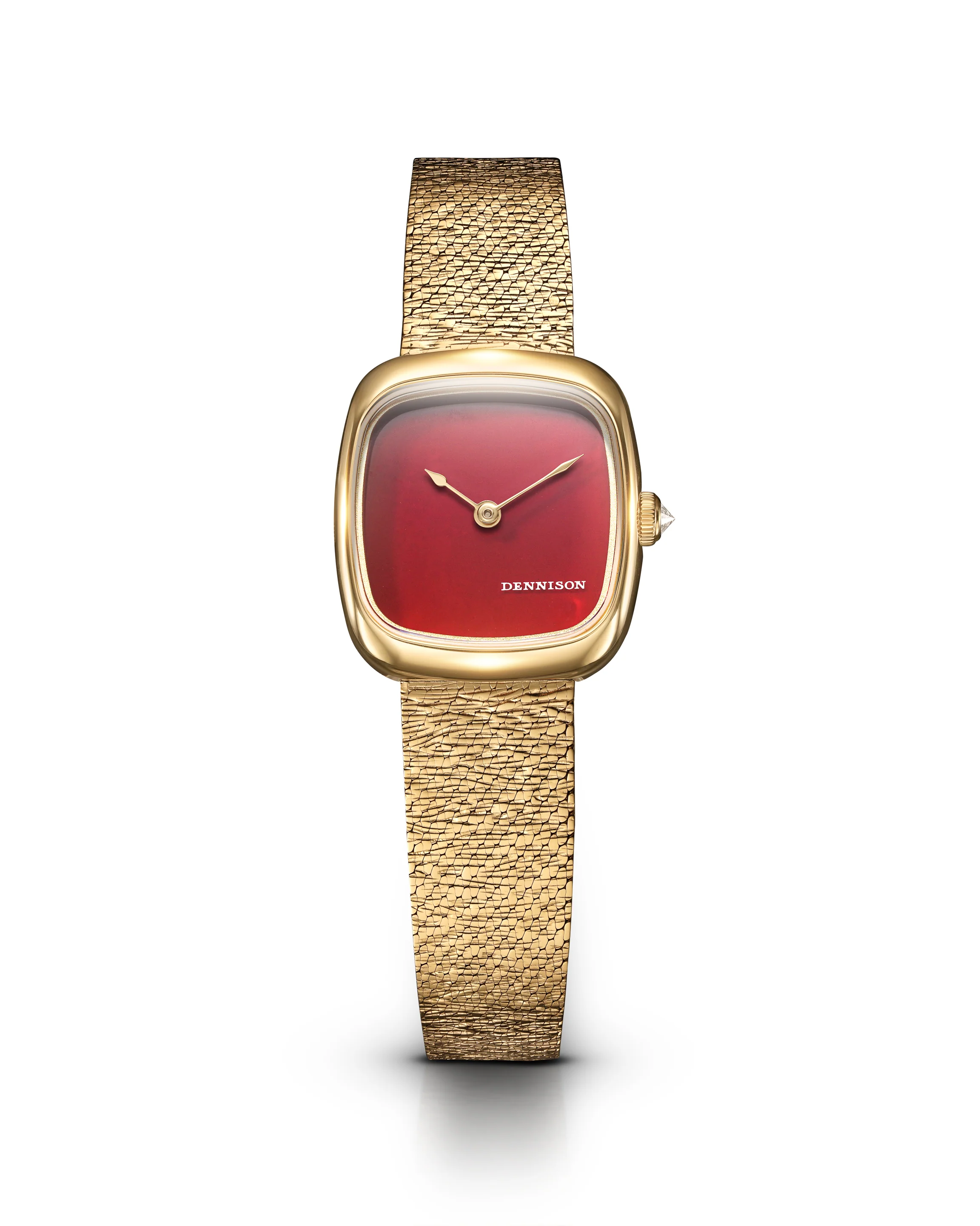 Dennison Mini Red Jasper In Gold