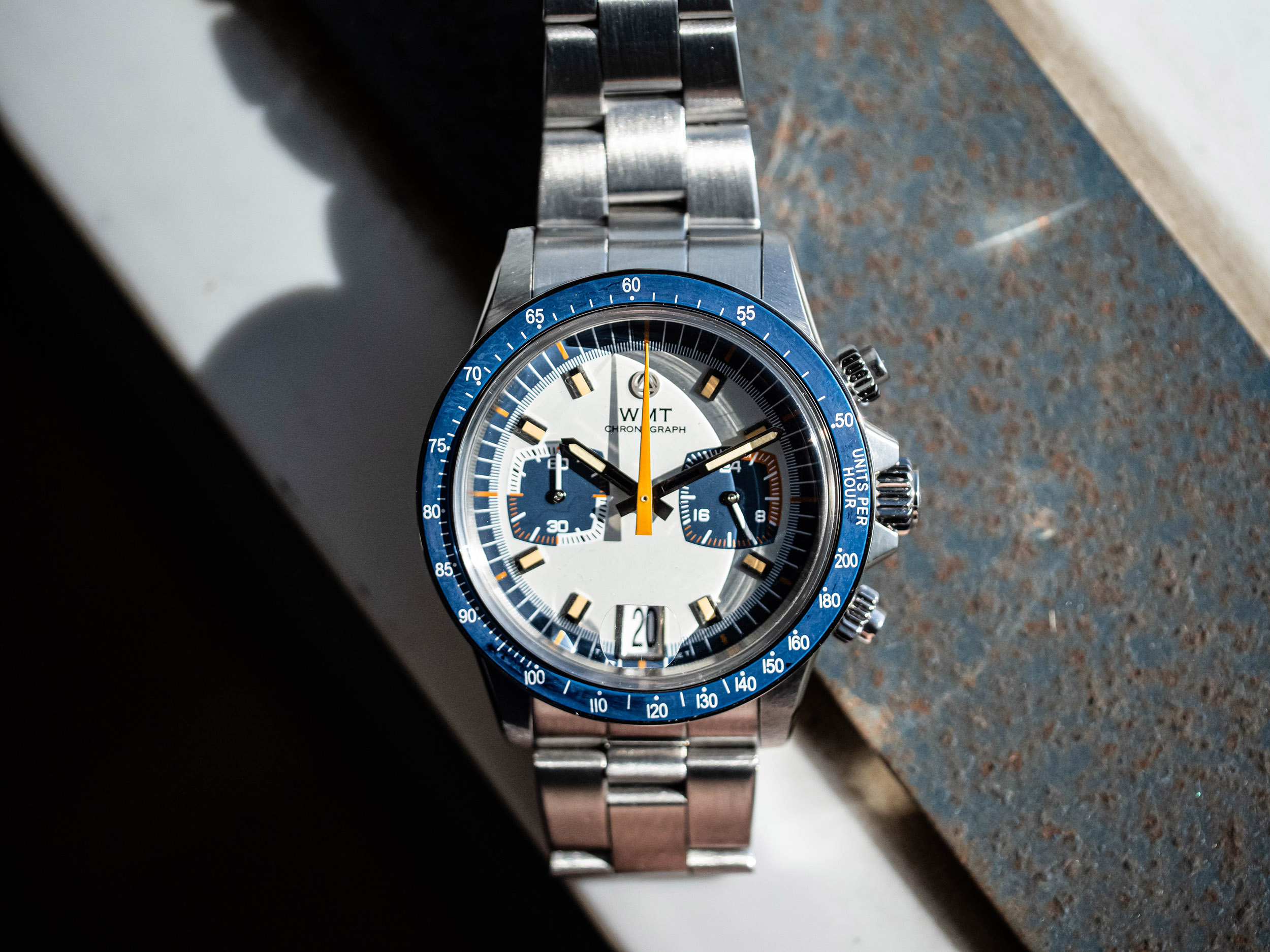 WMT Watches Monza – Blue Dial / Limited 50 pc / Aged Edition