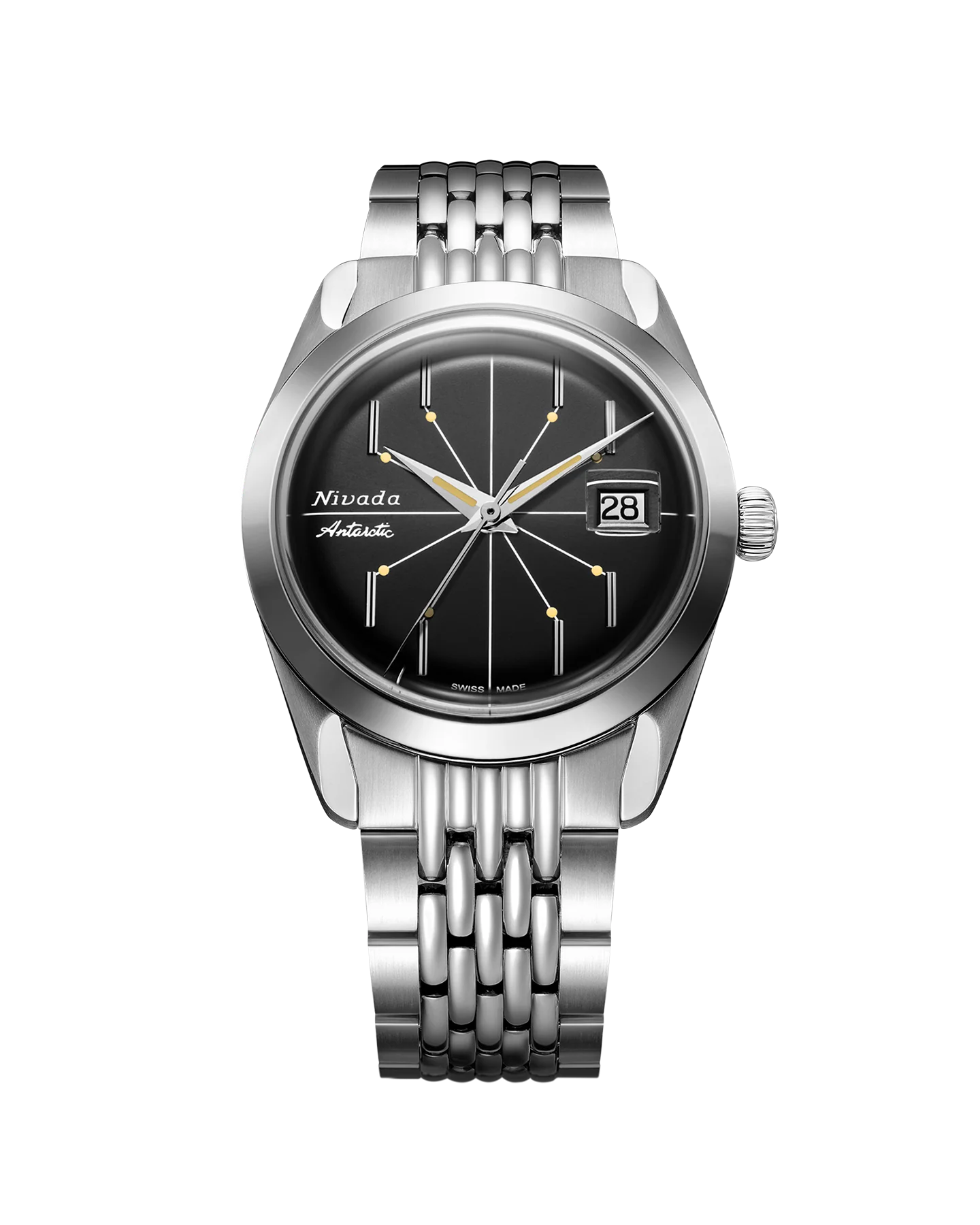 Nivada Grenchen ANTARCTIC SPIDER BLACK - 35mm