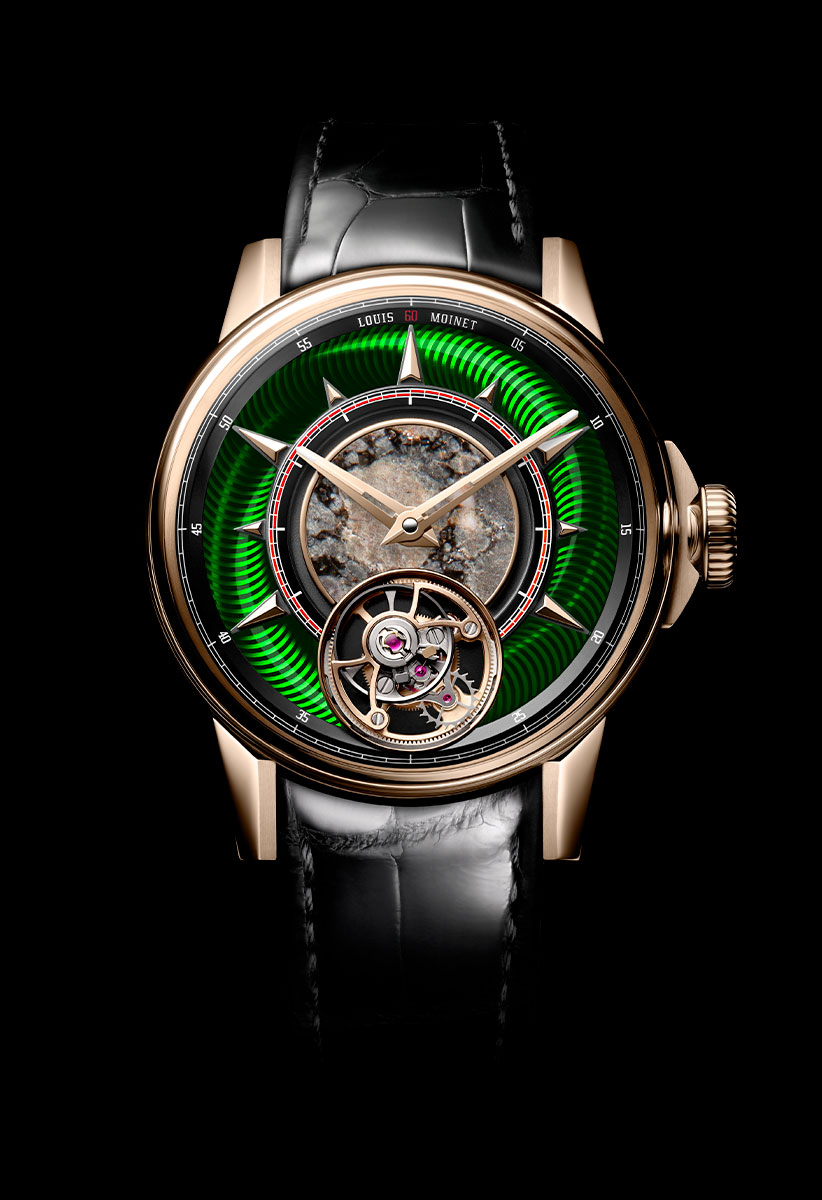 Louis Moinet Jules Verne Tourbillon To the Moon LM-135.50.V1