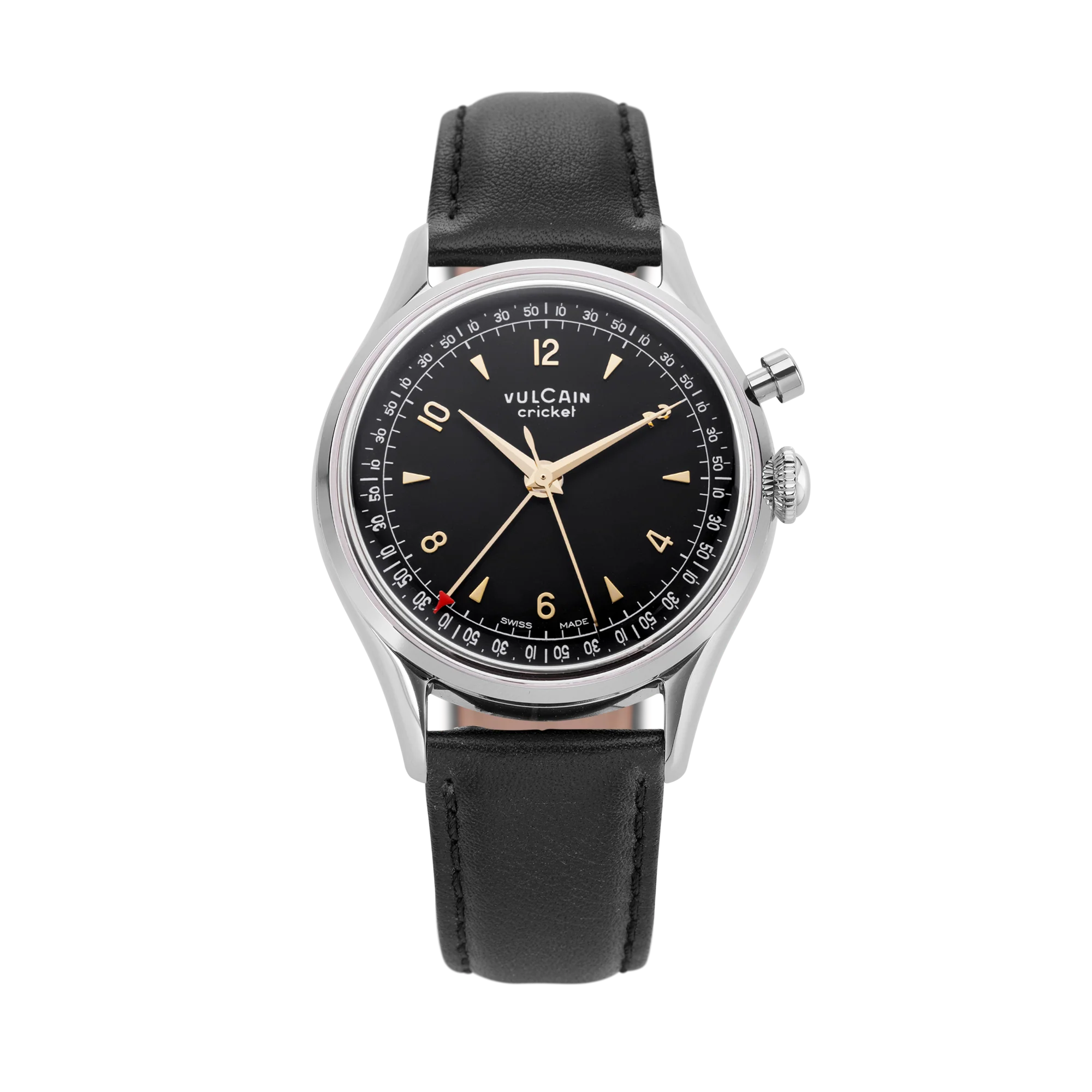 Vulcain Cricket Tradition - Black & Gold