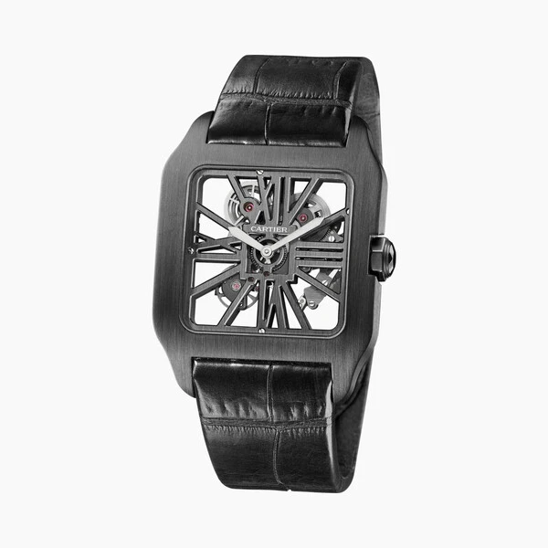 Cartier Часы Santos-Dumont, скелетон