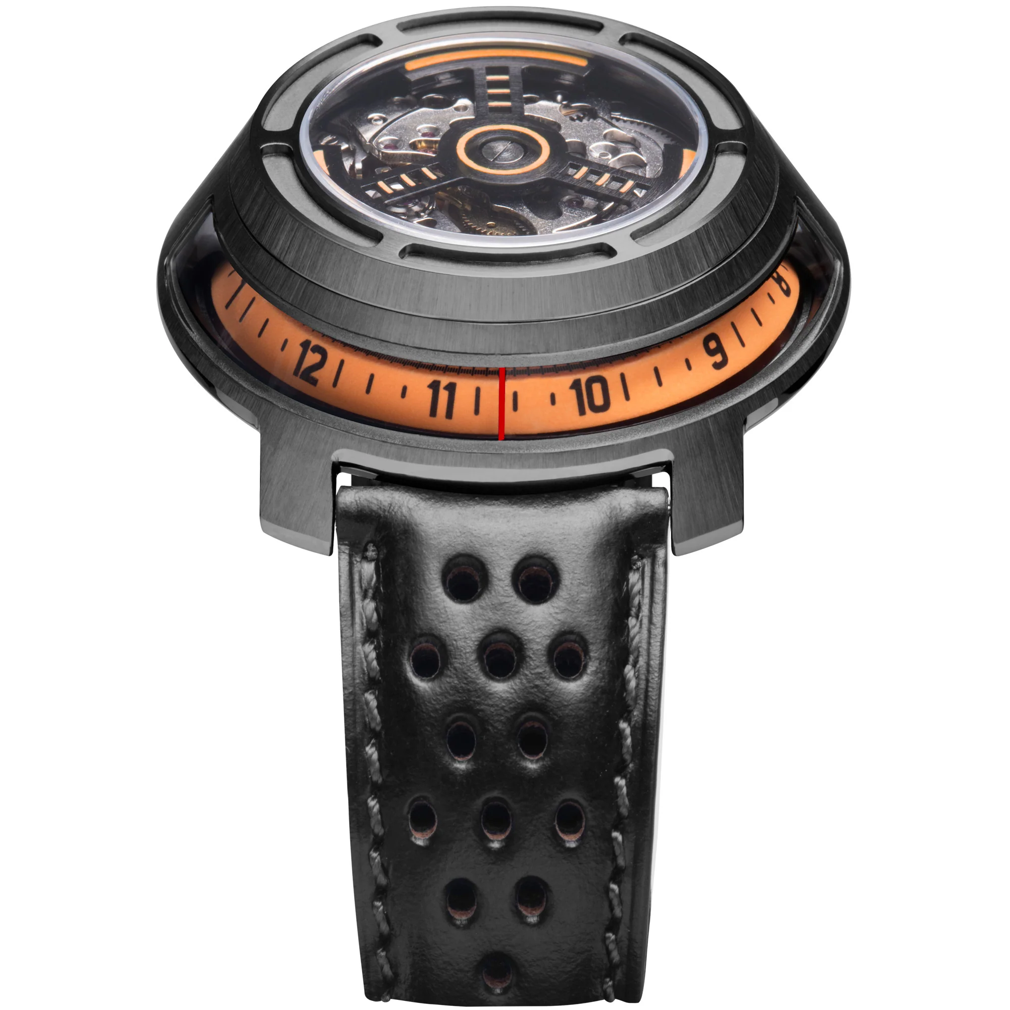 Xeric Invertor II Automatic Gunmetal Orange