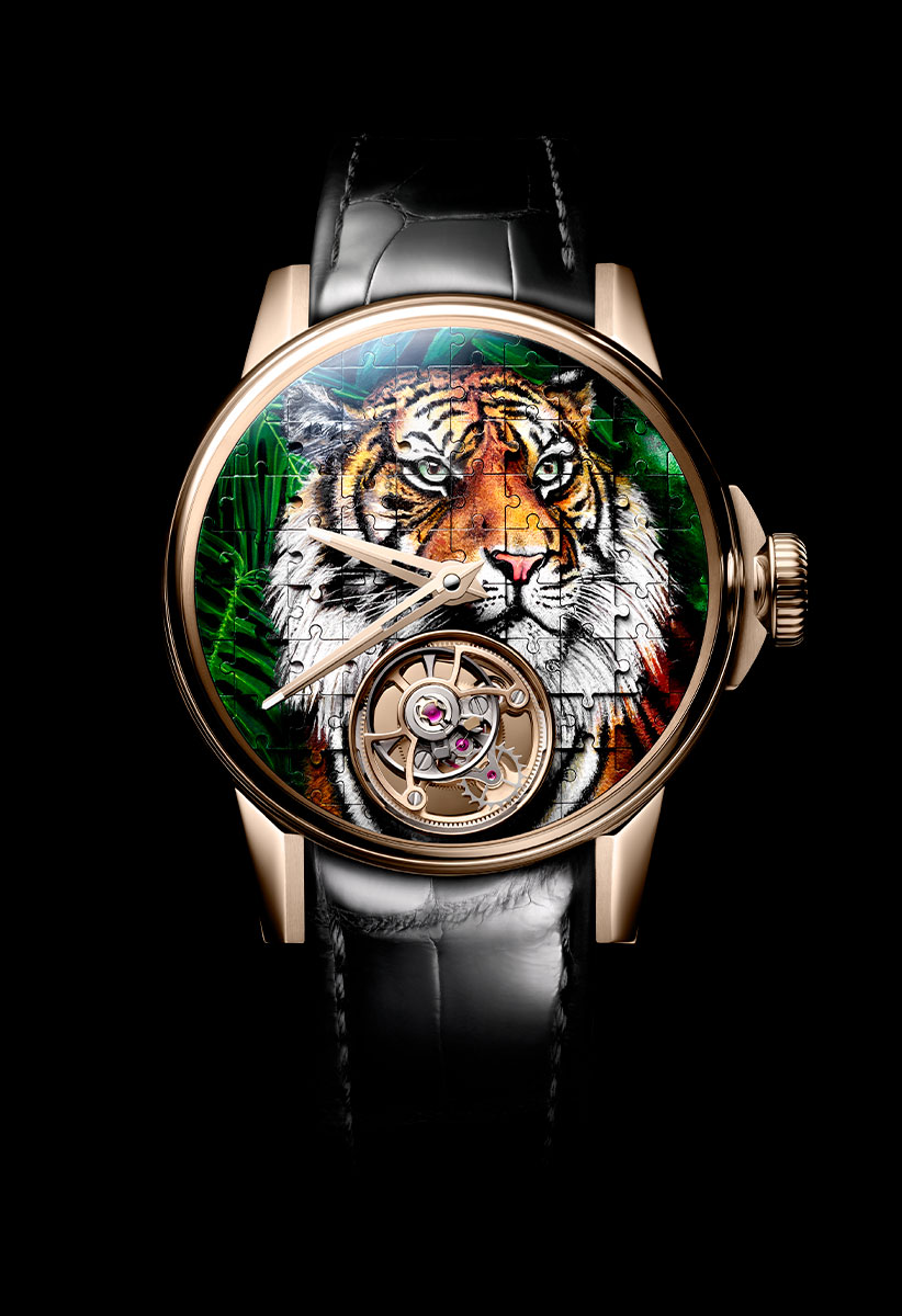 Louis Moinet Tourbillon Puzzle Tiger LM-135.50.TI