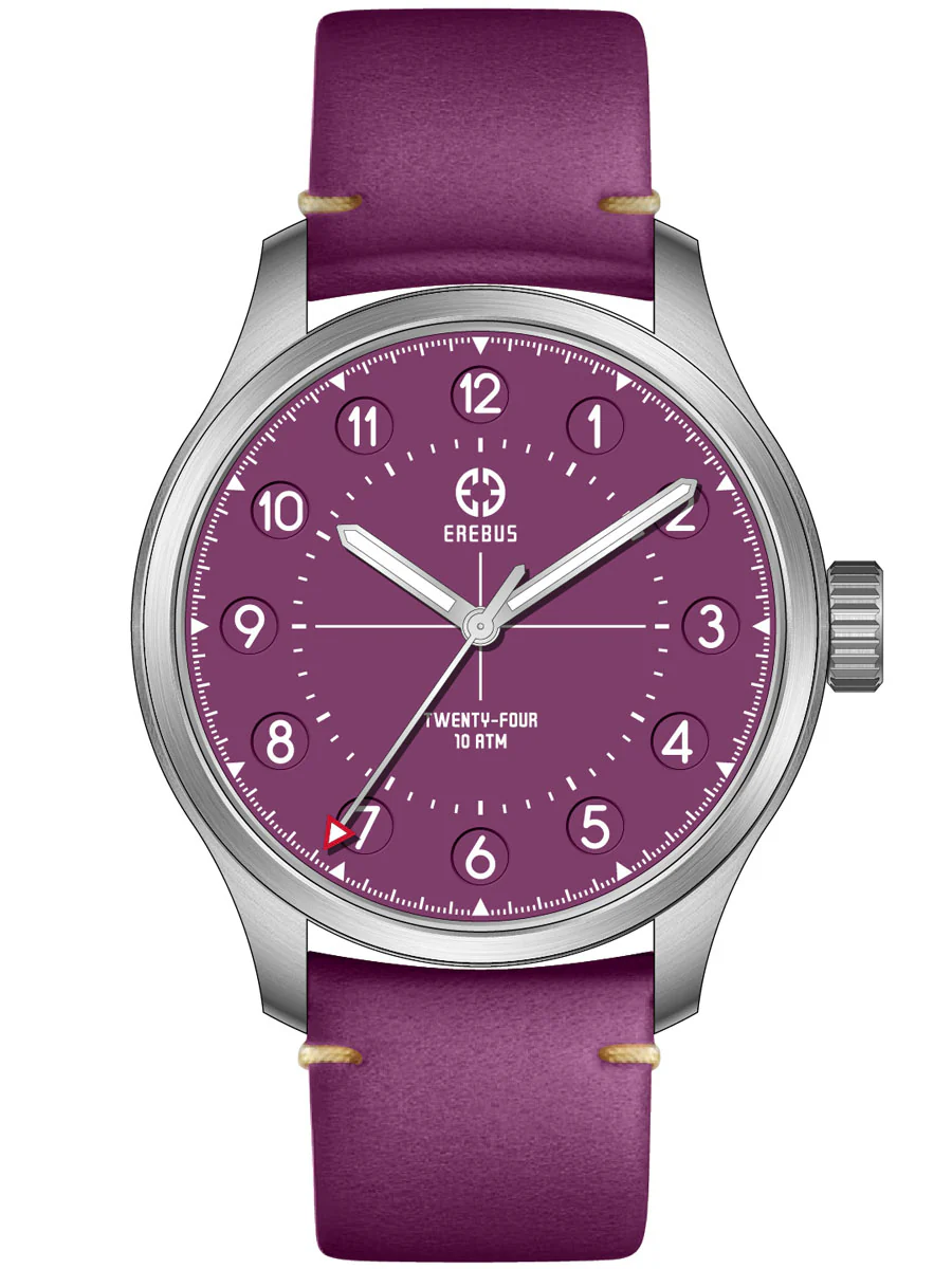 Erebus Watches Twenty-Four 40 Purple