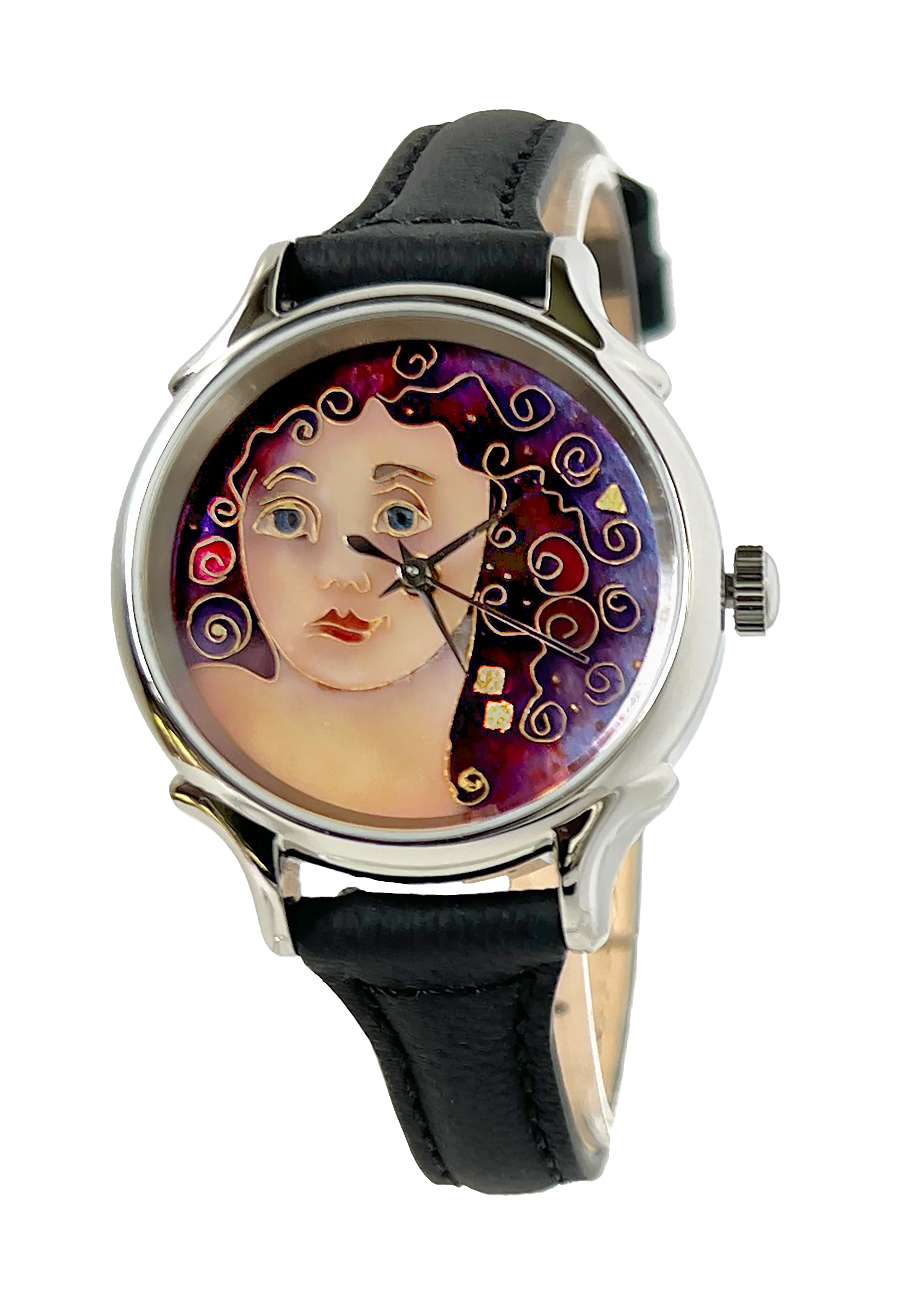 Celeste Watch Company Cloisonné Violet by Merry-Lee Rae