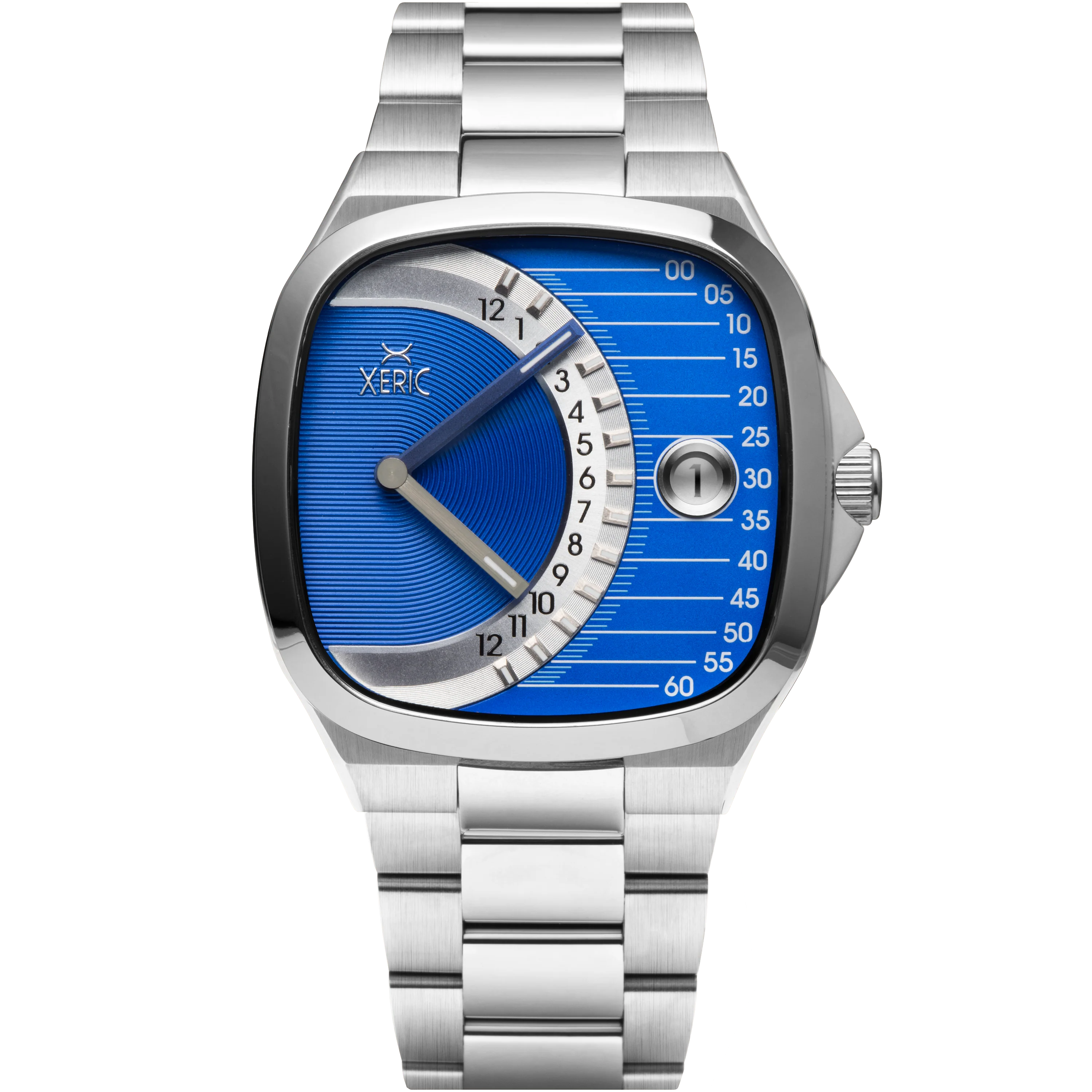 Xeric Timeline Retrograde Automatic Blue