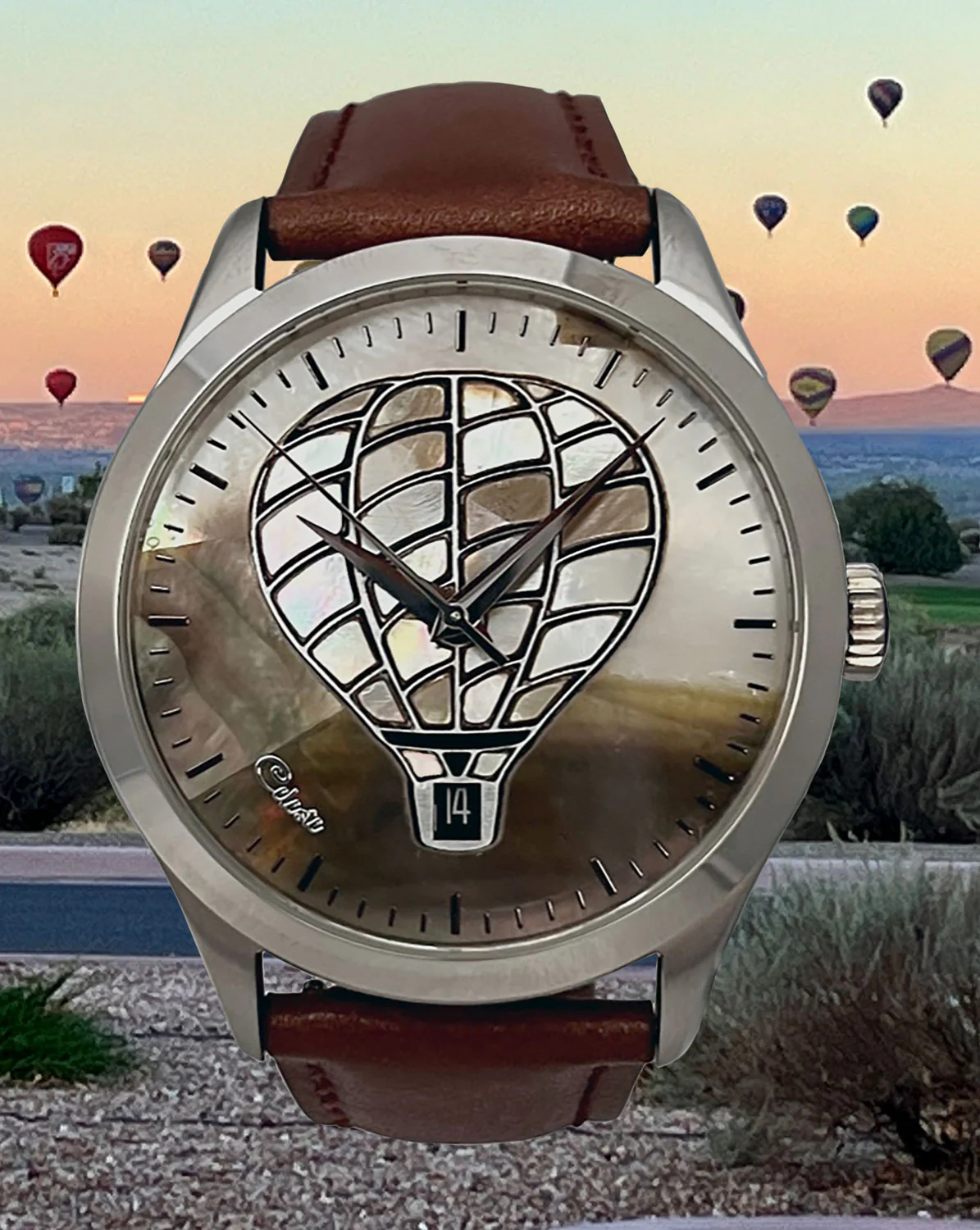 Celeste Watch Company Albuquerque Sky - 42mm Swiss Automatic