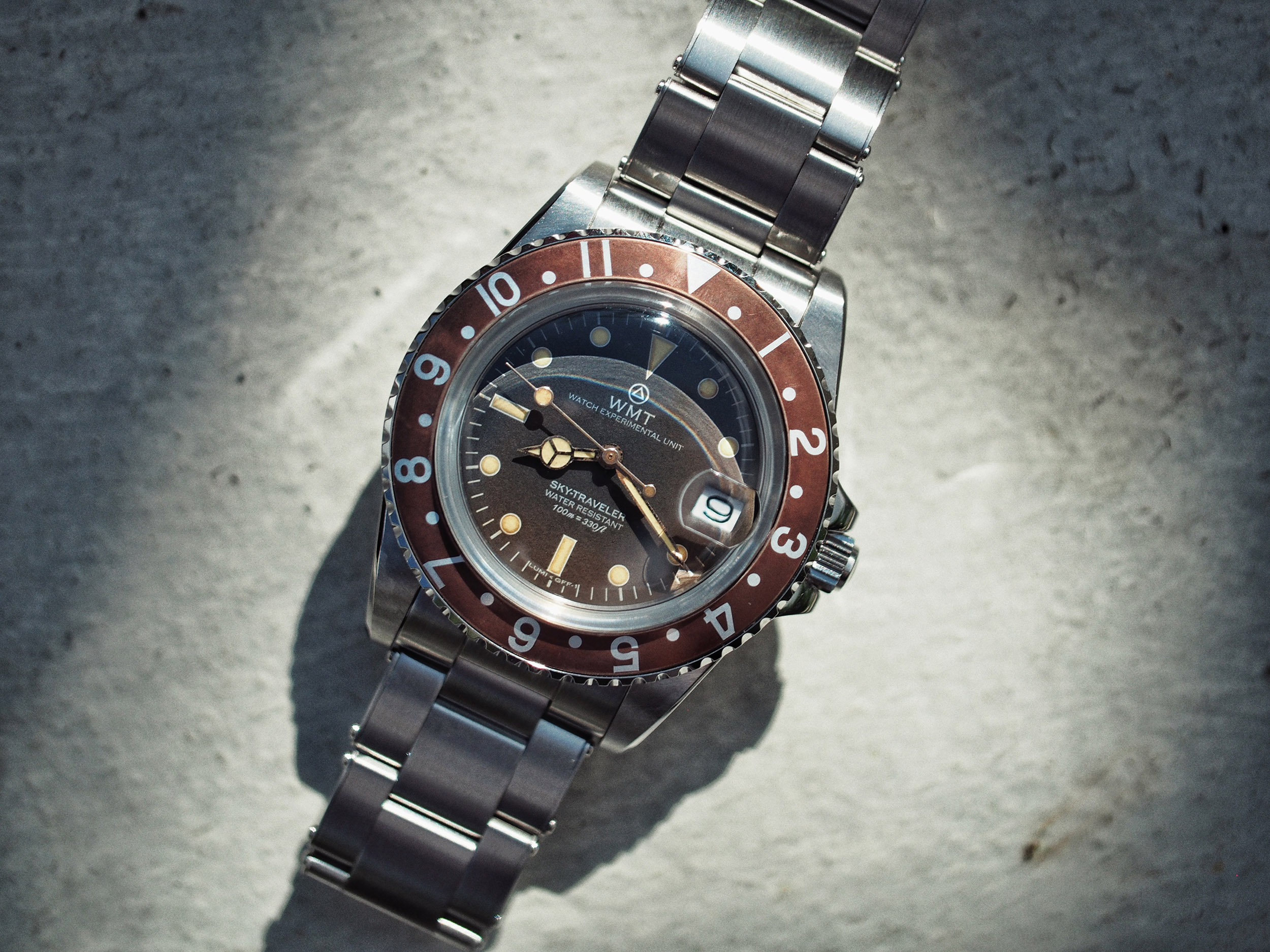 WMT Watches Sanford – Brown Bezel / Tropical Brown Dial / Aged / Limited 50 PC