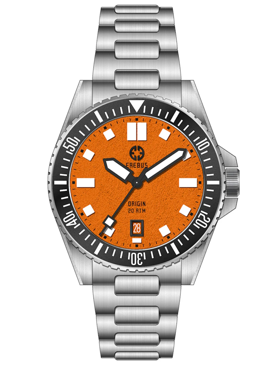 Erebus Watches ORIGIN 40 Orange