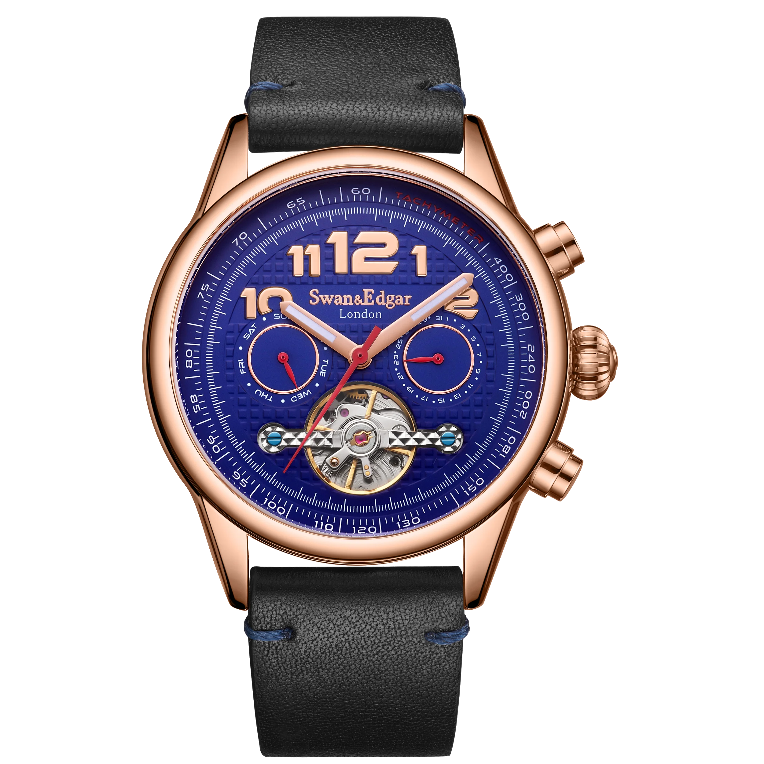 Swan & Edgar Hasten Automatic- Rose Blue