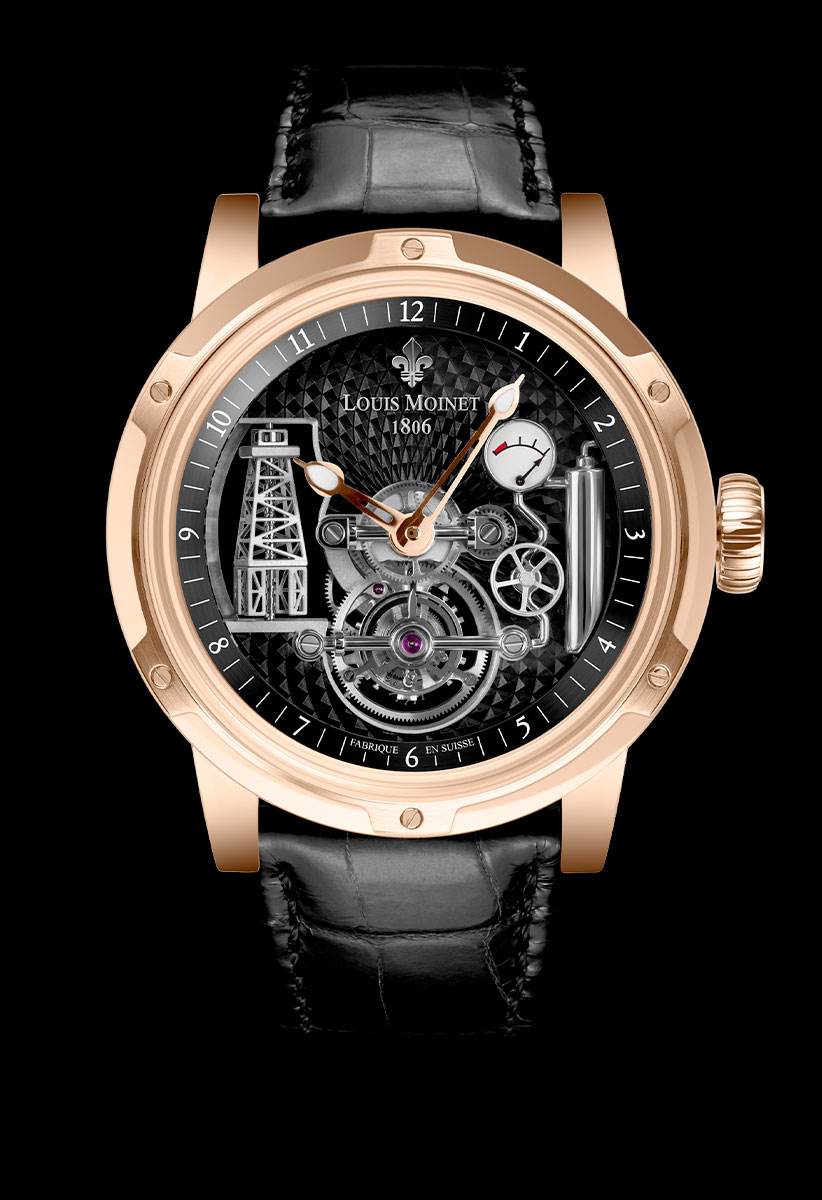 Louis Moinet Derrick Gaz Tourbillon LM-66.50.50