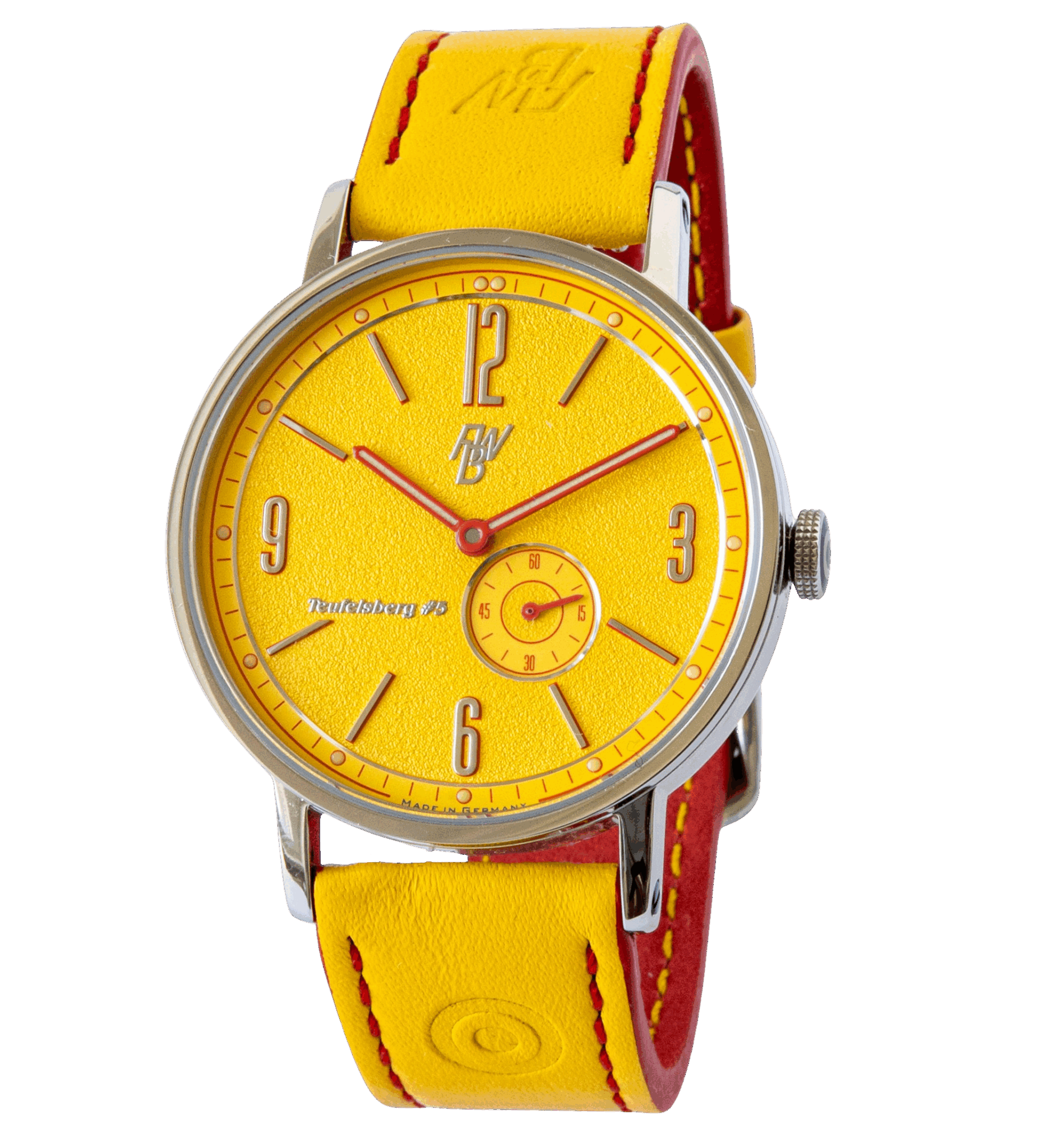 FineWatchesBerlin TEUFELSBERG Gelb #5