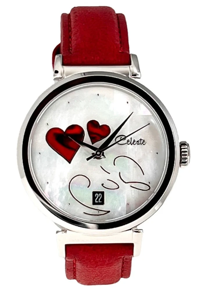 Celeste Watch Company Two Hearts - 38mm Swiss Automatic