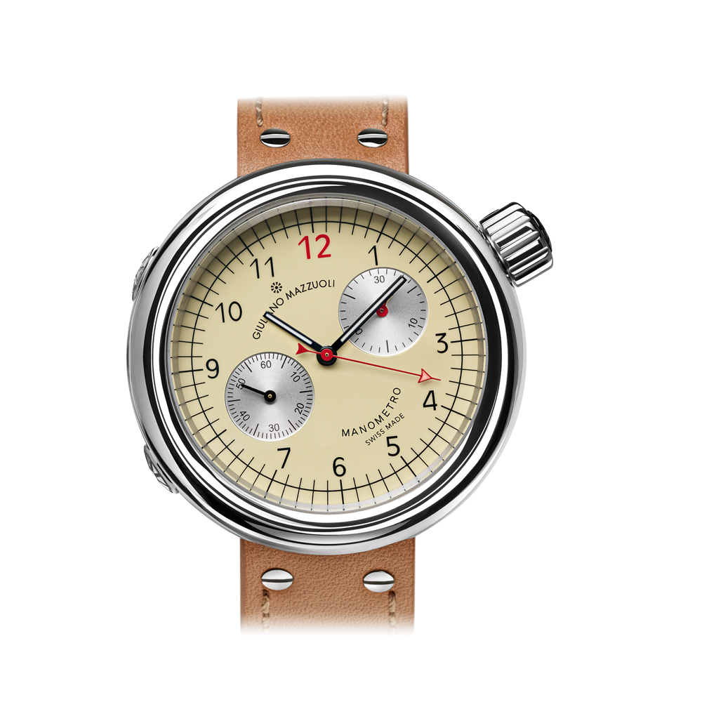 Giuliano Mazzuoli Manometro Chronograph Ivory